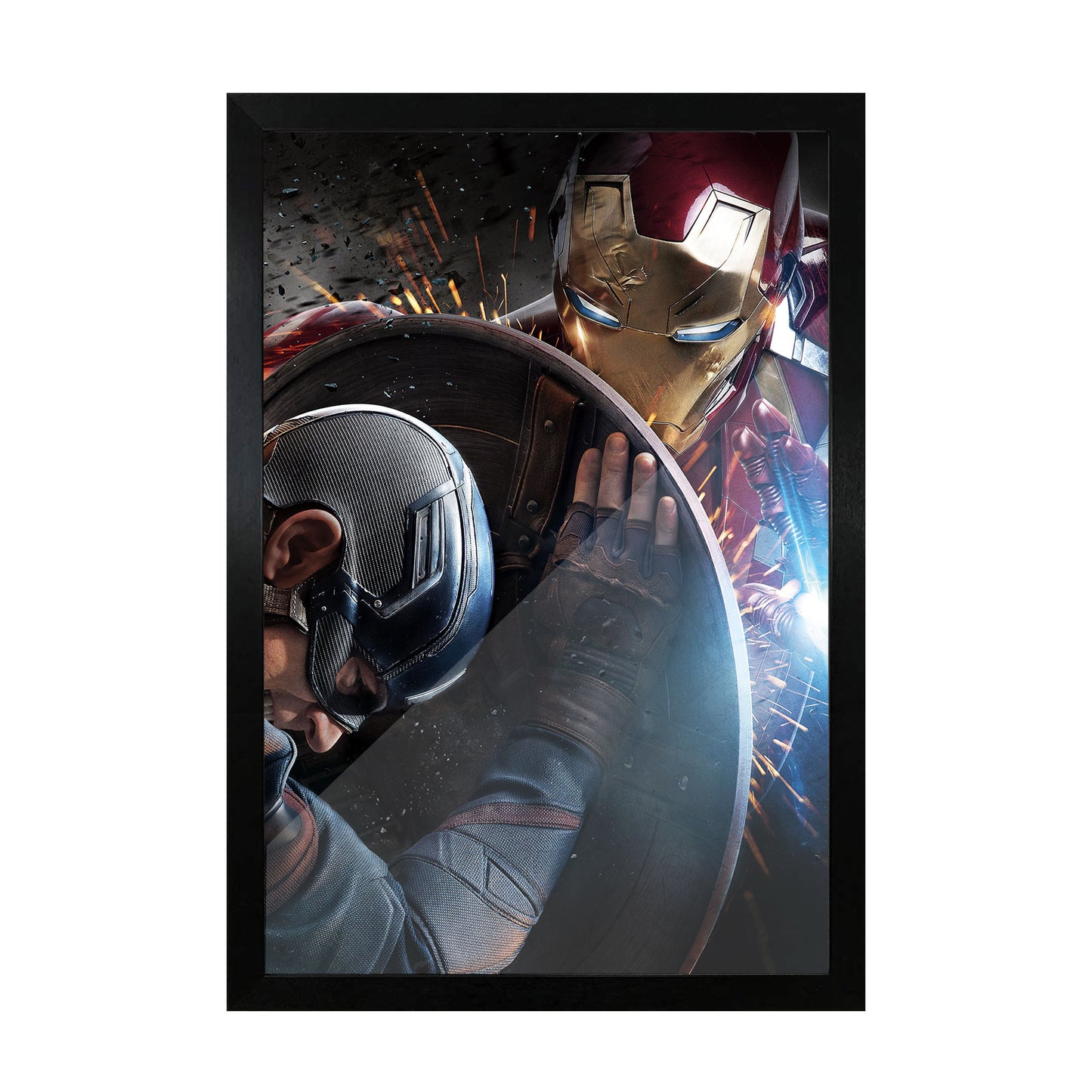 Captain America vs Iron Man Frame