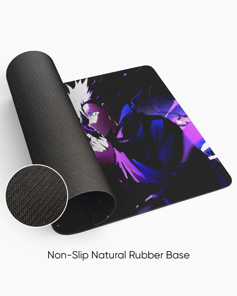 Gojo Hollow Purple Desk Mat