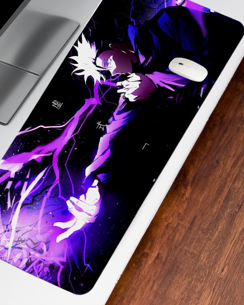 Gojo Hollow Purple Desk Mat