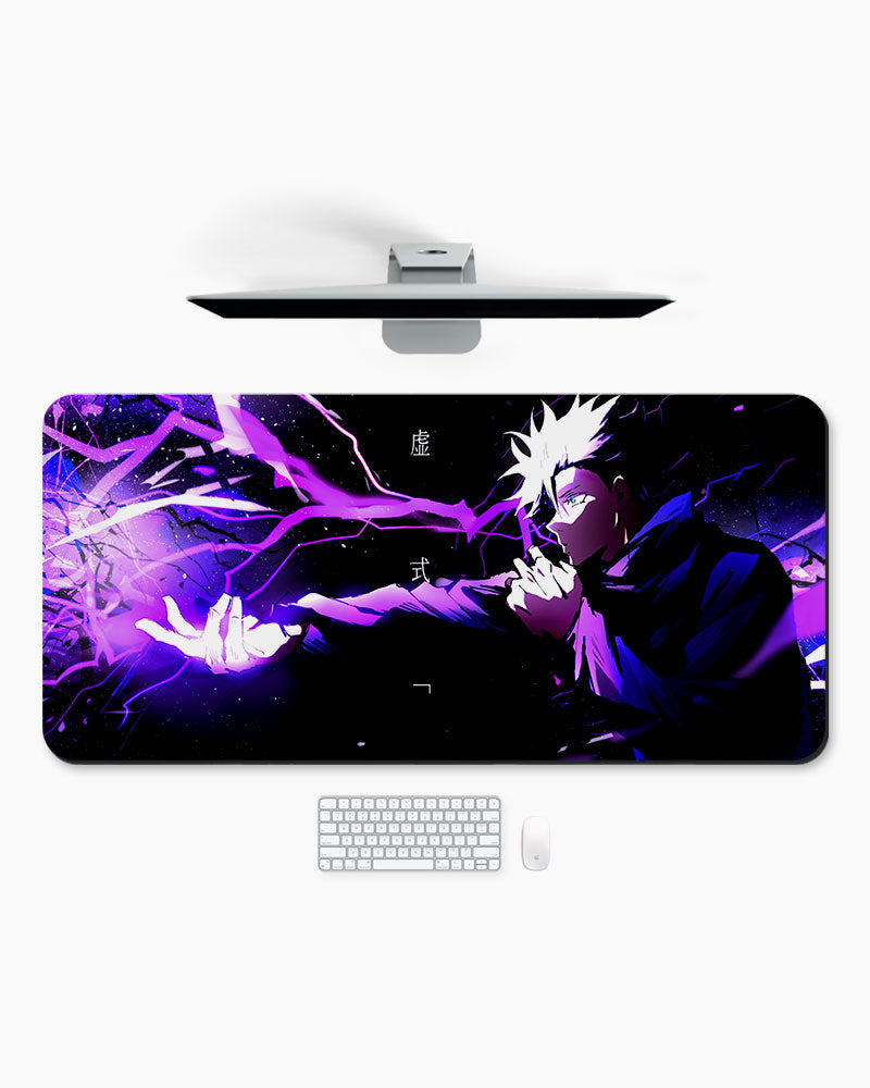 Gojo Hollow Purple Desk Mat