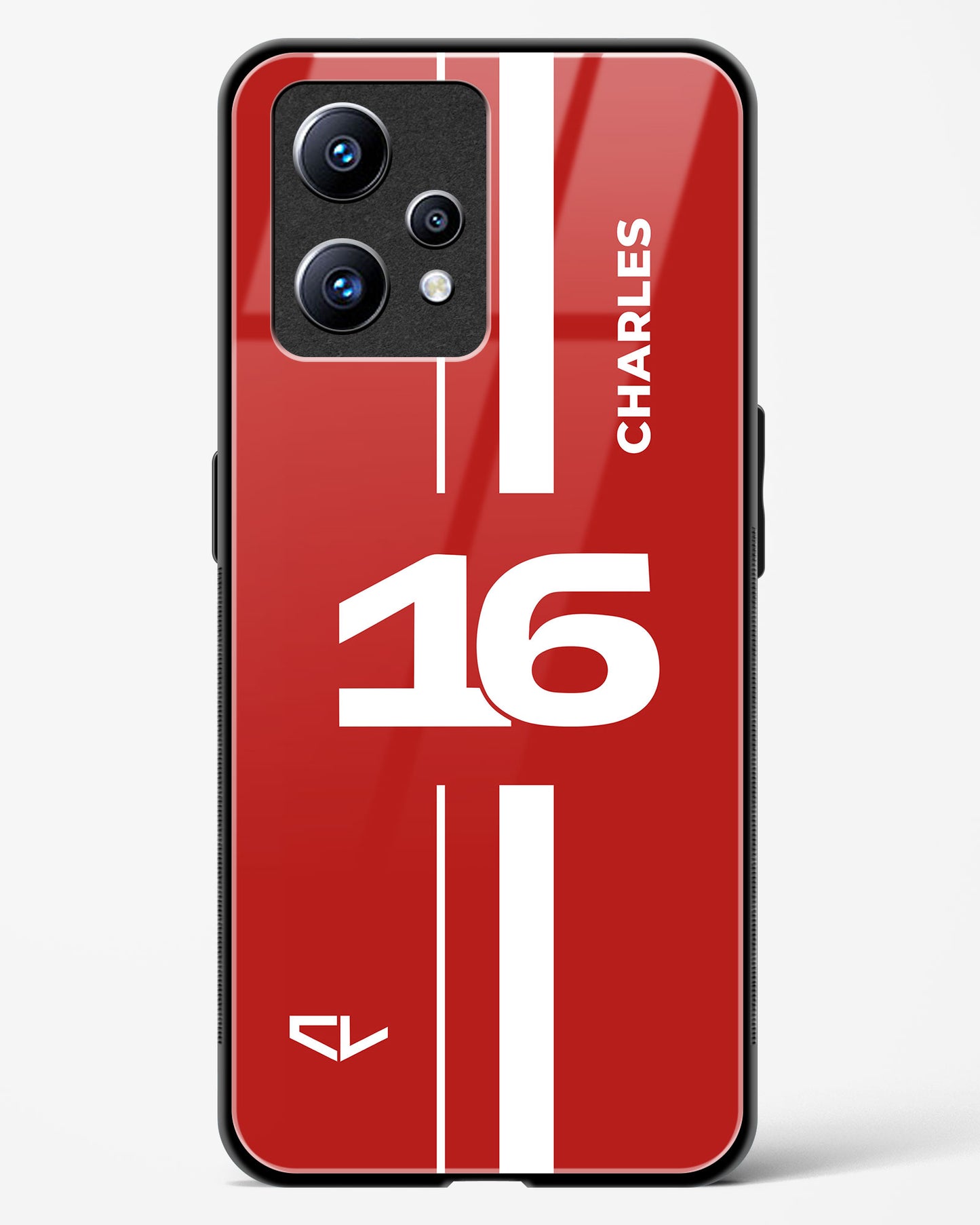 Charles Leclerc 16 Glass Case Phone Cover