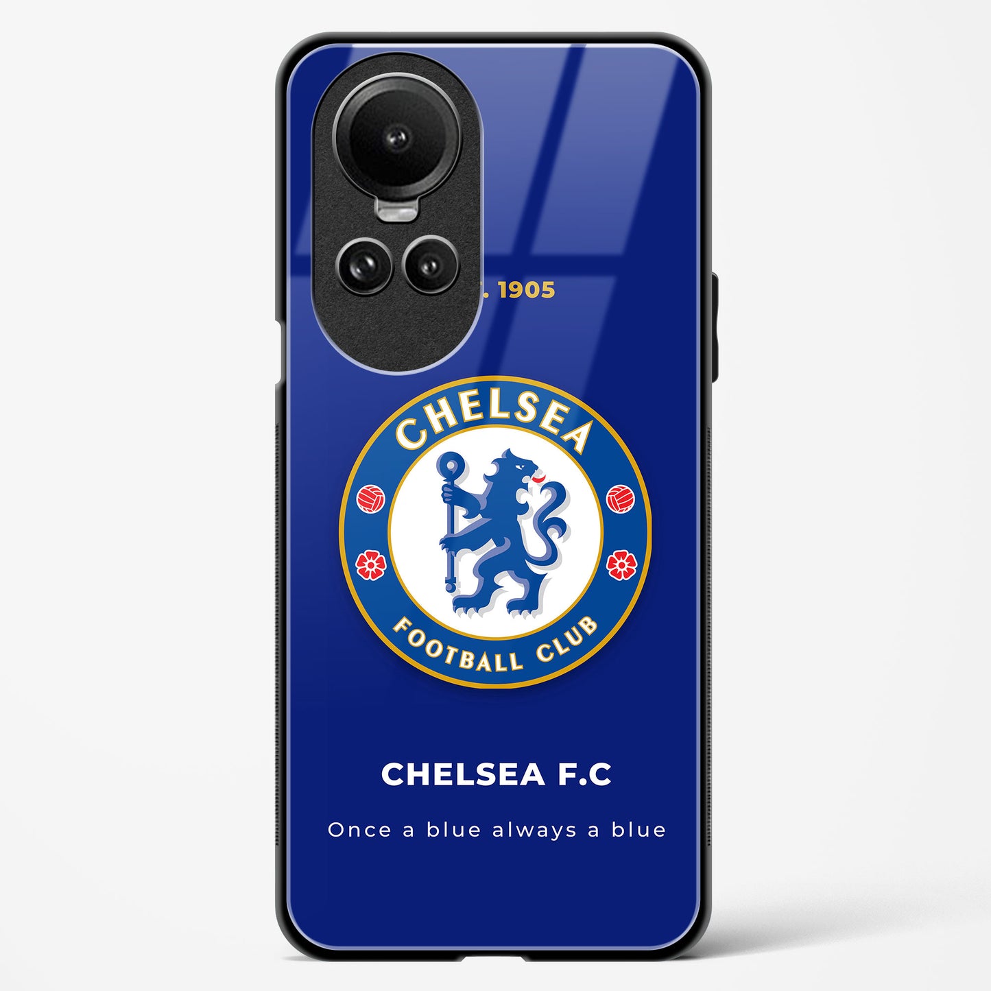 Chelsea FC Glass Case Phone Cover