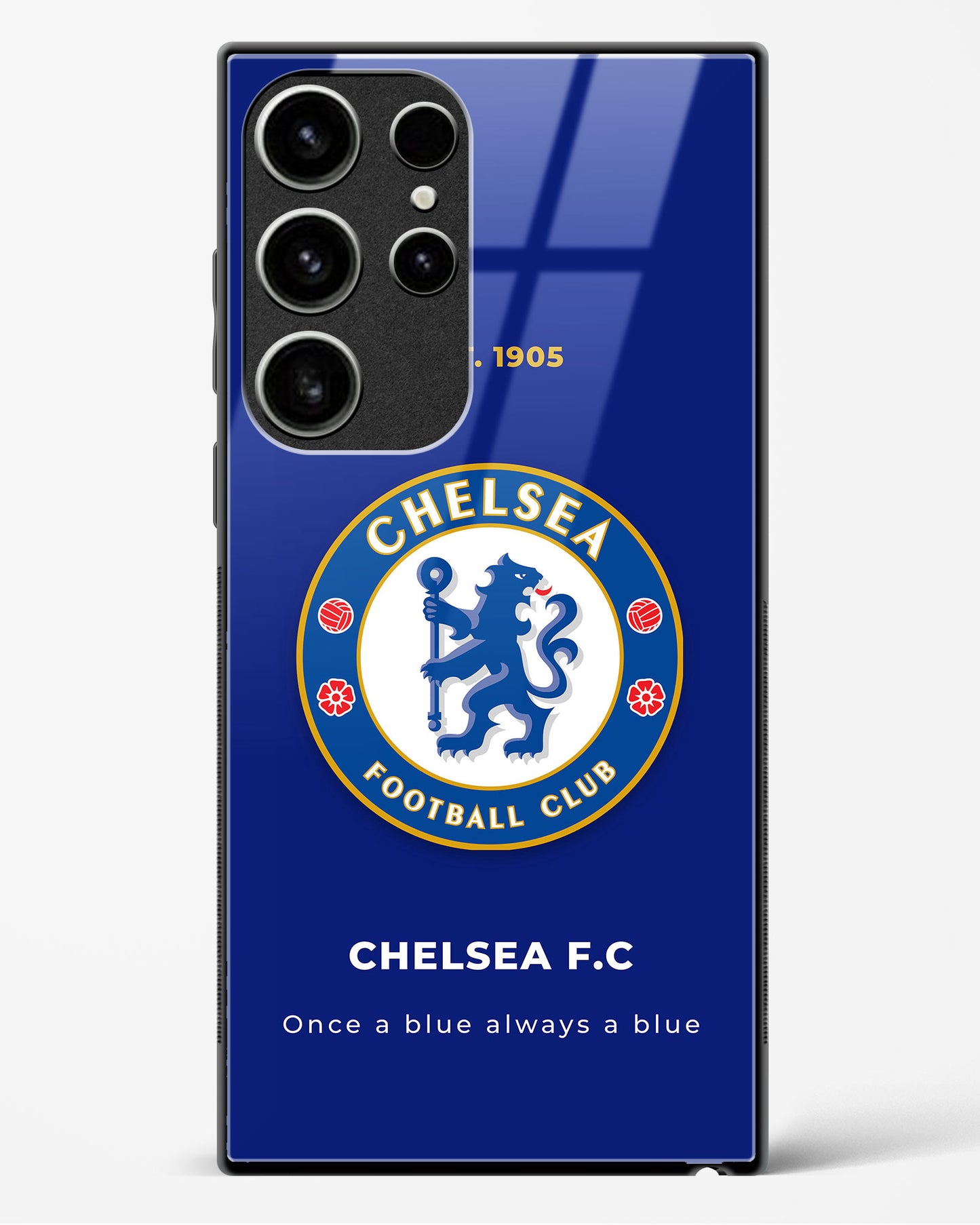 Chelsea FC Glass Case Phone Cover