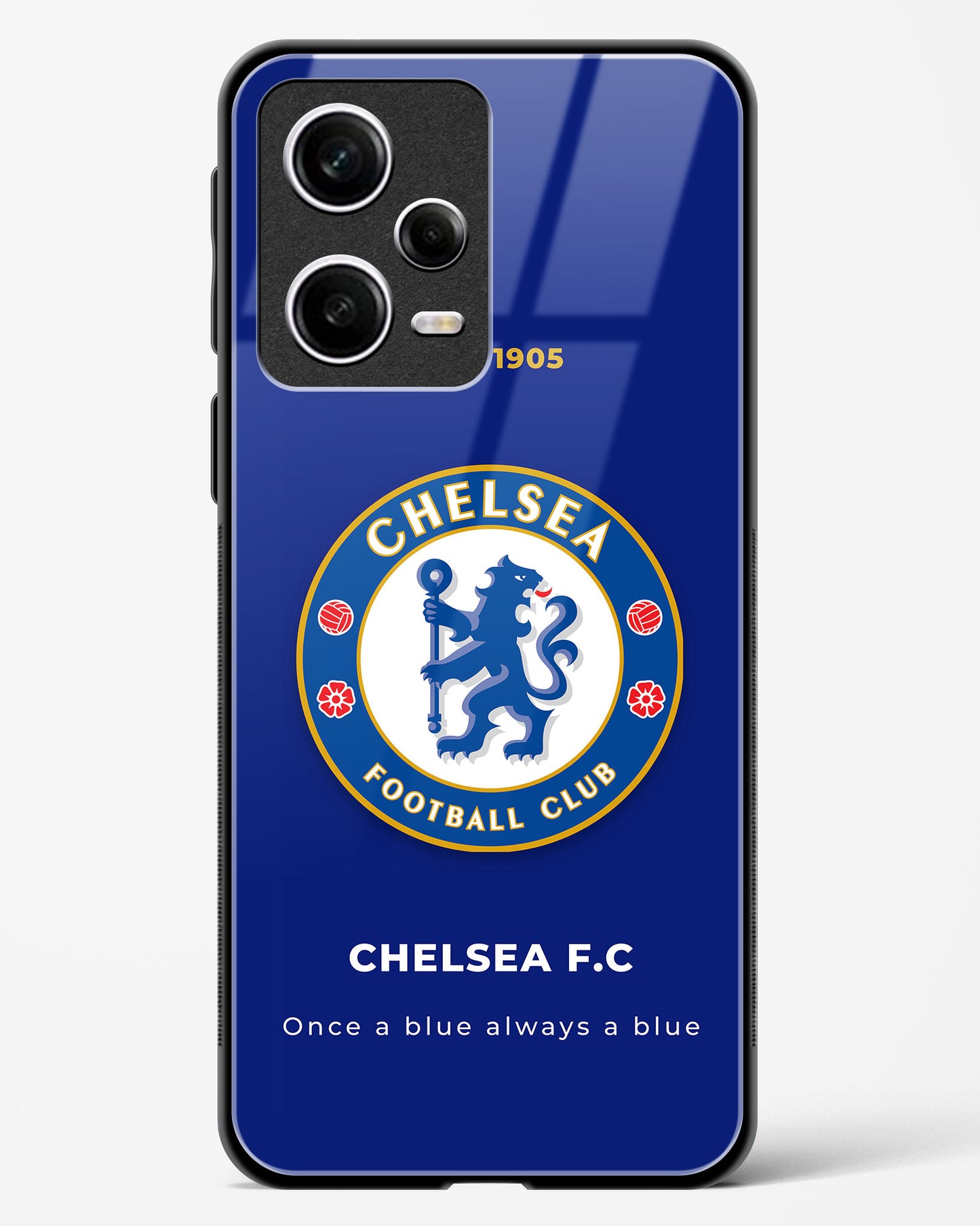 Chelsea FC Glass Case Phone Cover