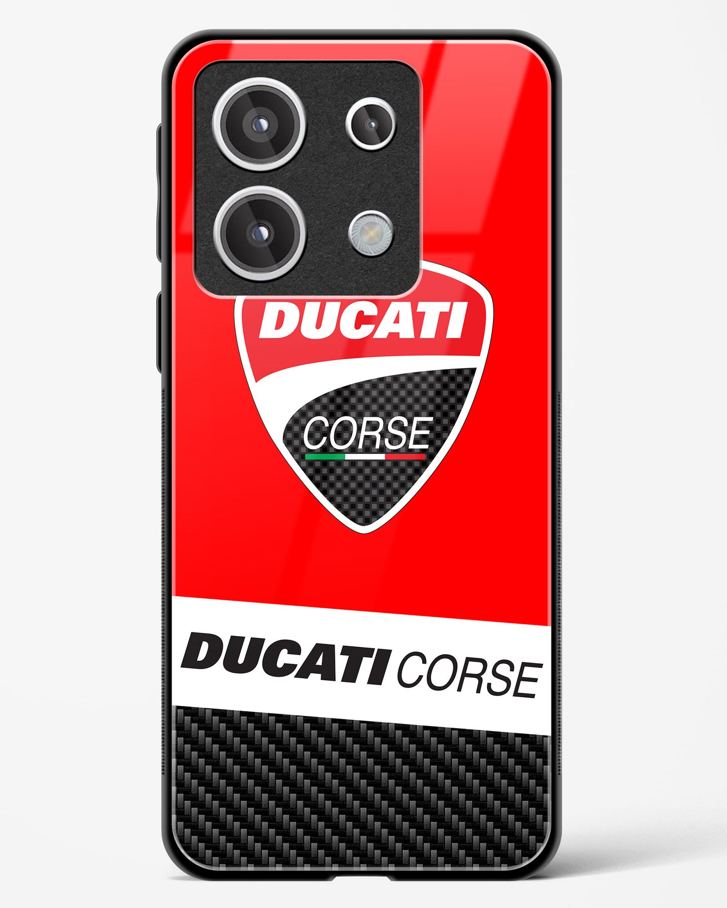 Ducati Corse Glass Case Phone Cover