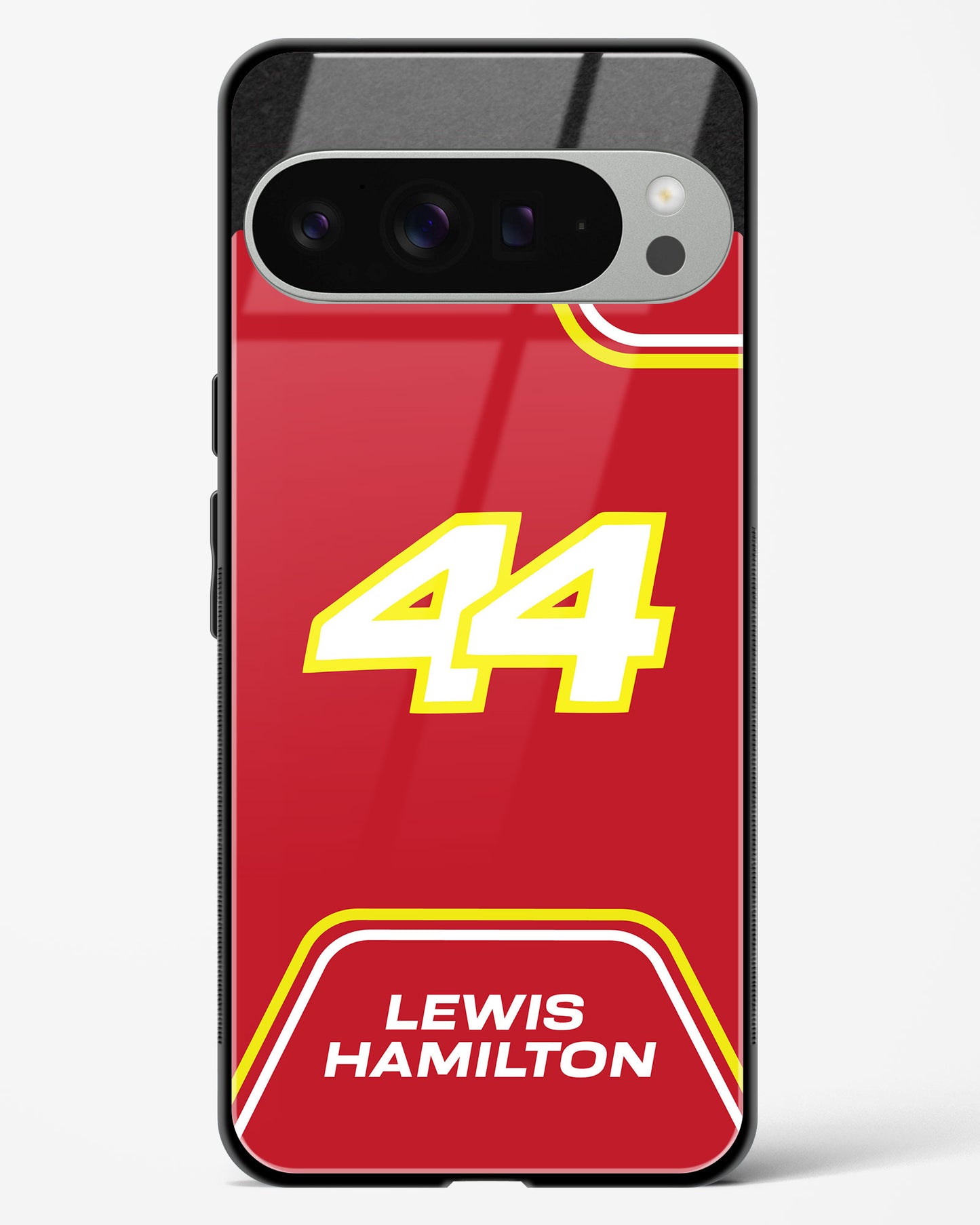 Lewis Hamilton Ferrari Glass Case Phone Cover