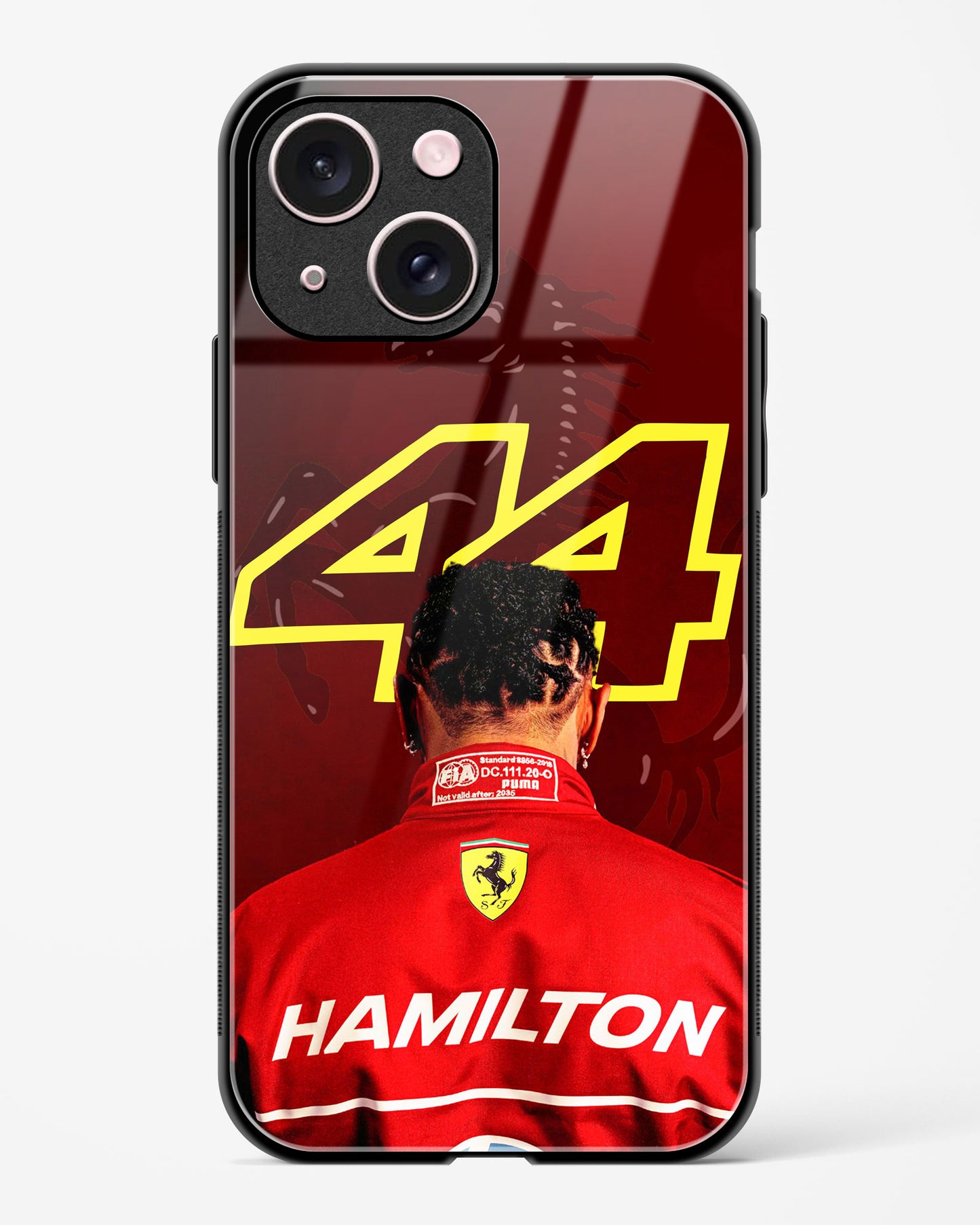 Lewis Hamilton Glass Case Phone Cover
