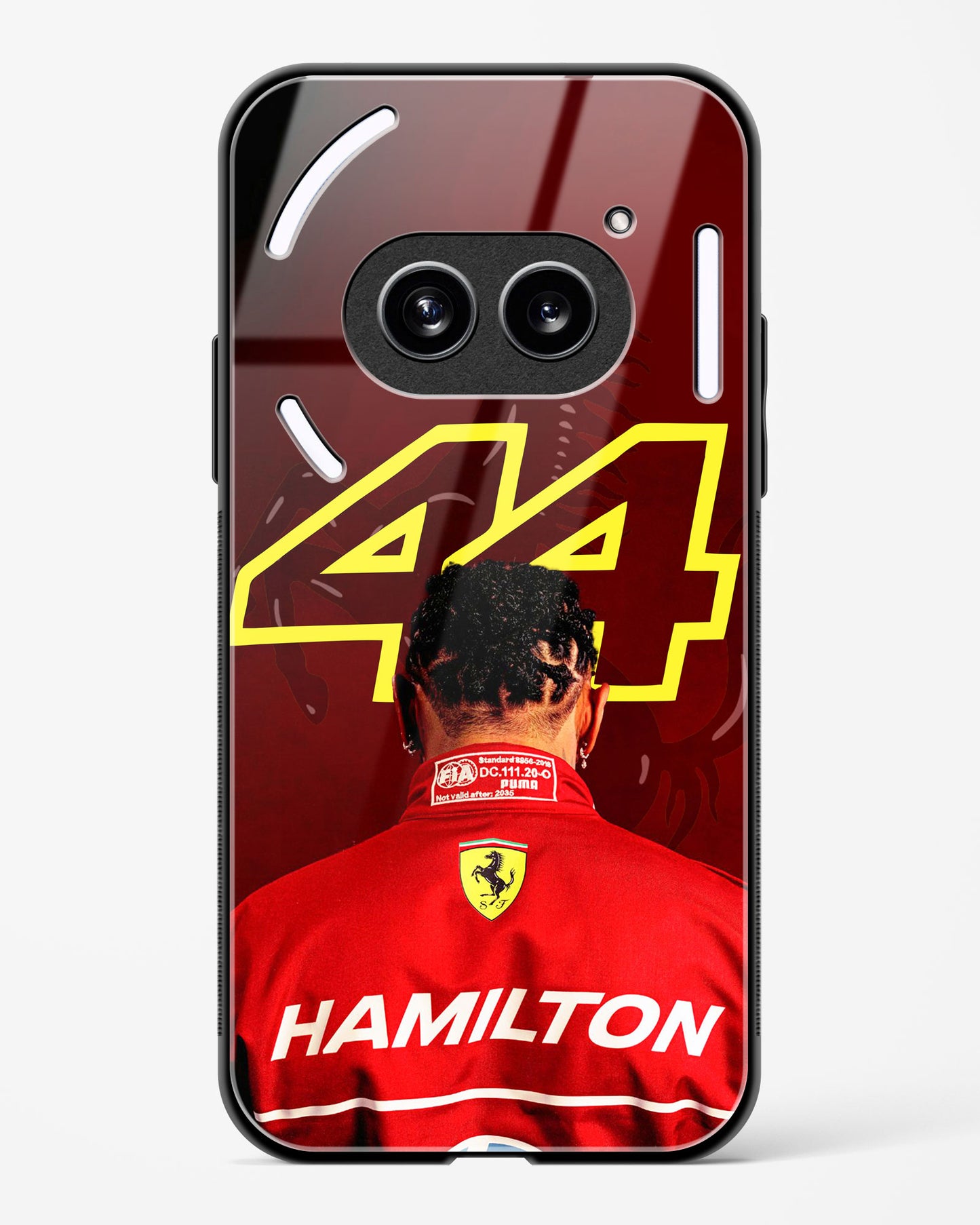 Lewis Hamilton Glass Case Phone Cover