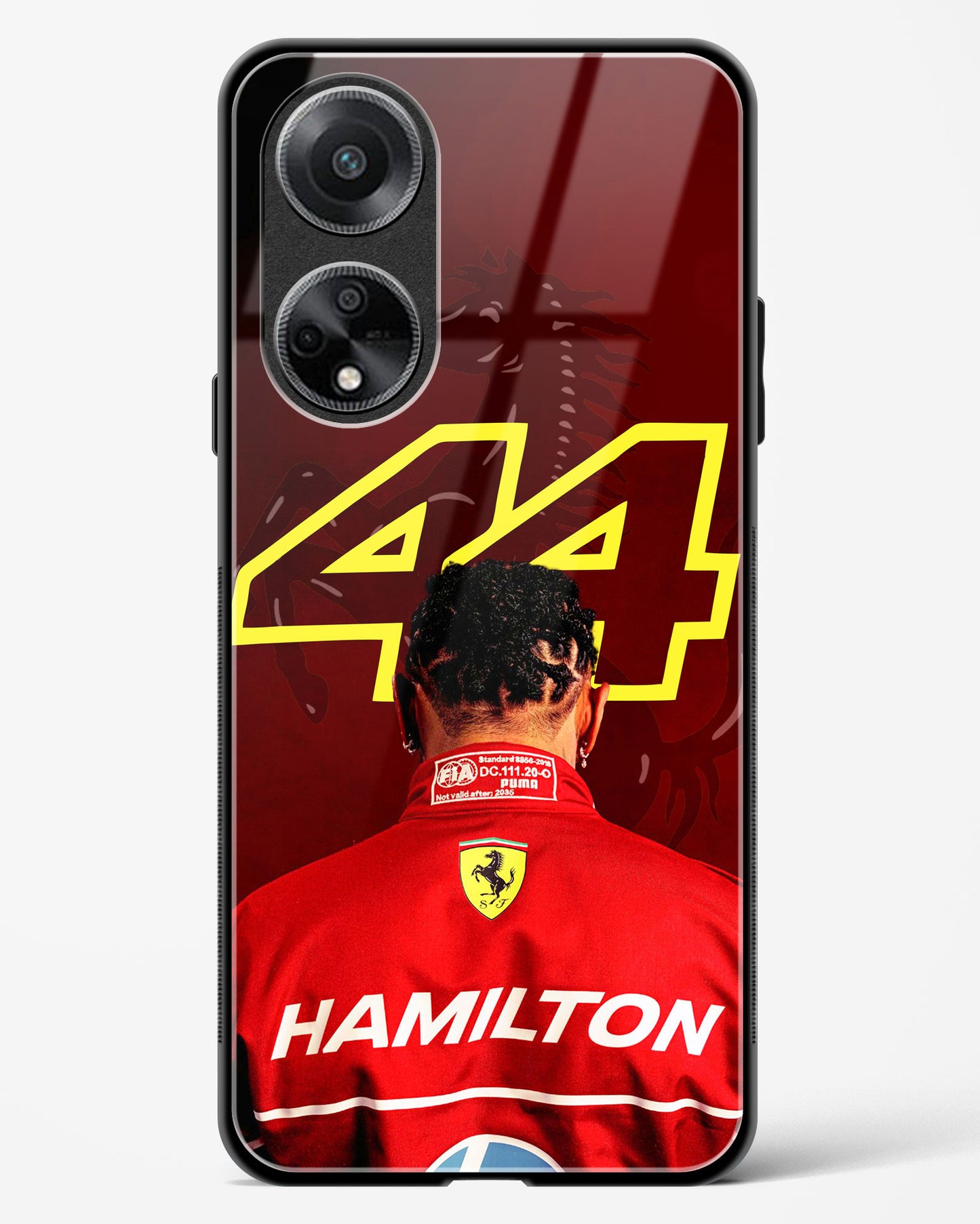 Lewis Hamilton Glass Case Phone Cover