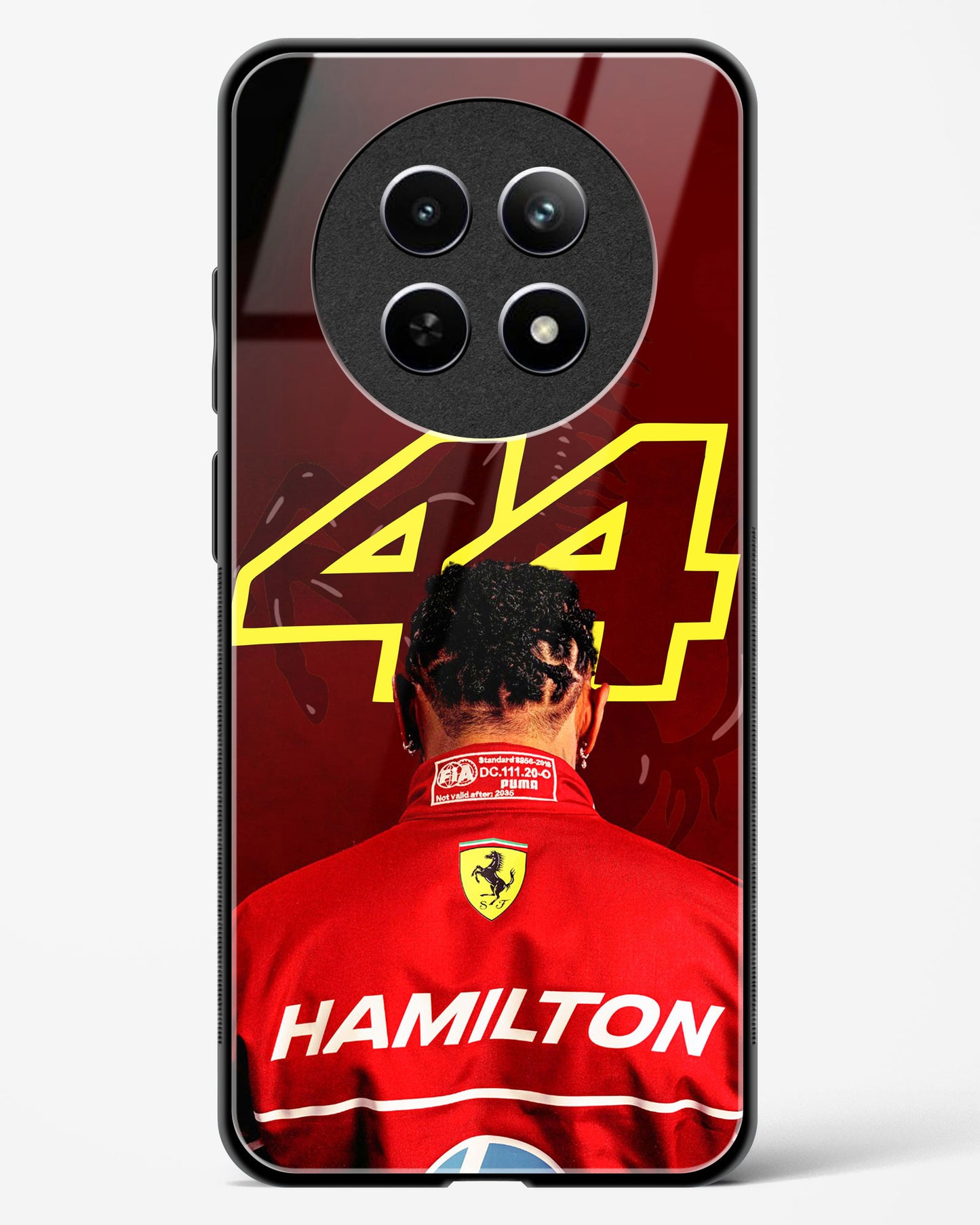 Lewis Hamilton Glass Case Phone Cover