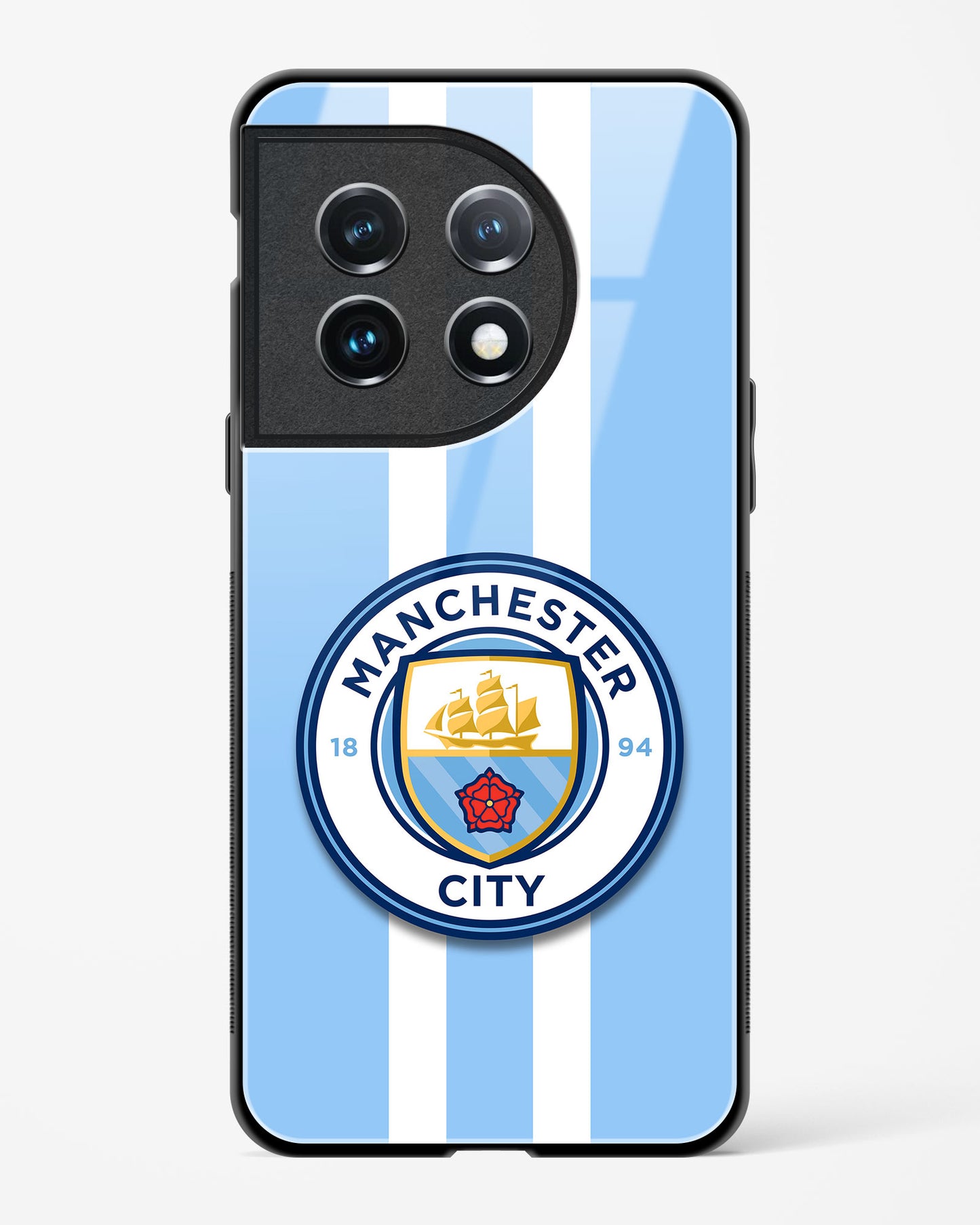 Manchester City Glass Case Phone Cover