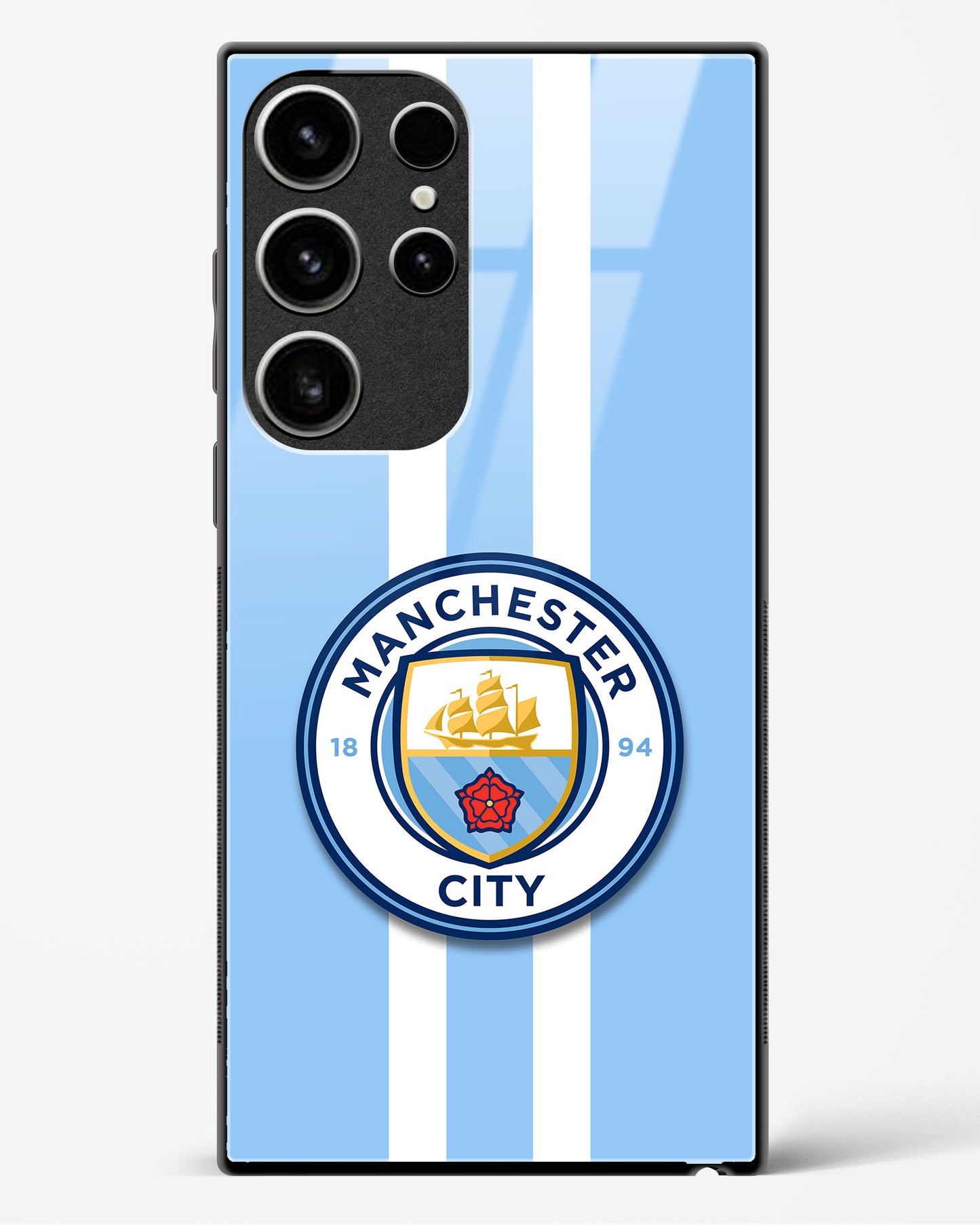 Manchester City Glass Case Phone Cover