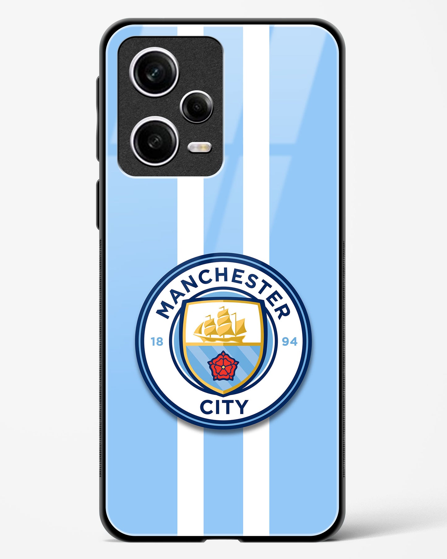 Manchester City Glass Case Phone Cover