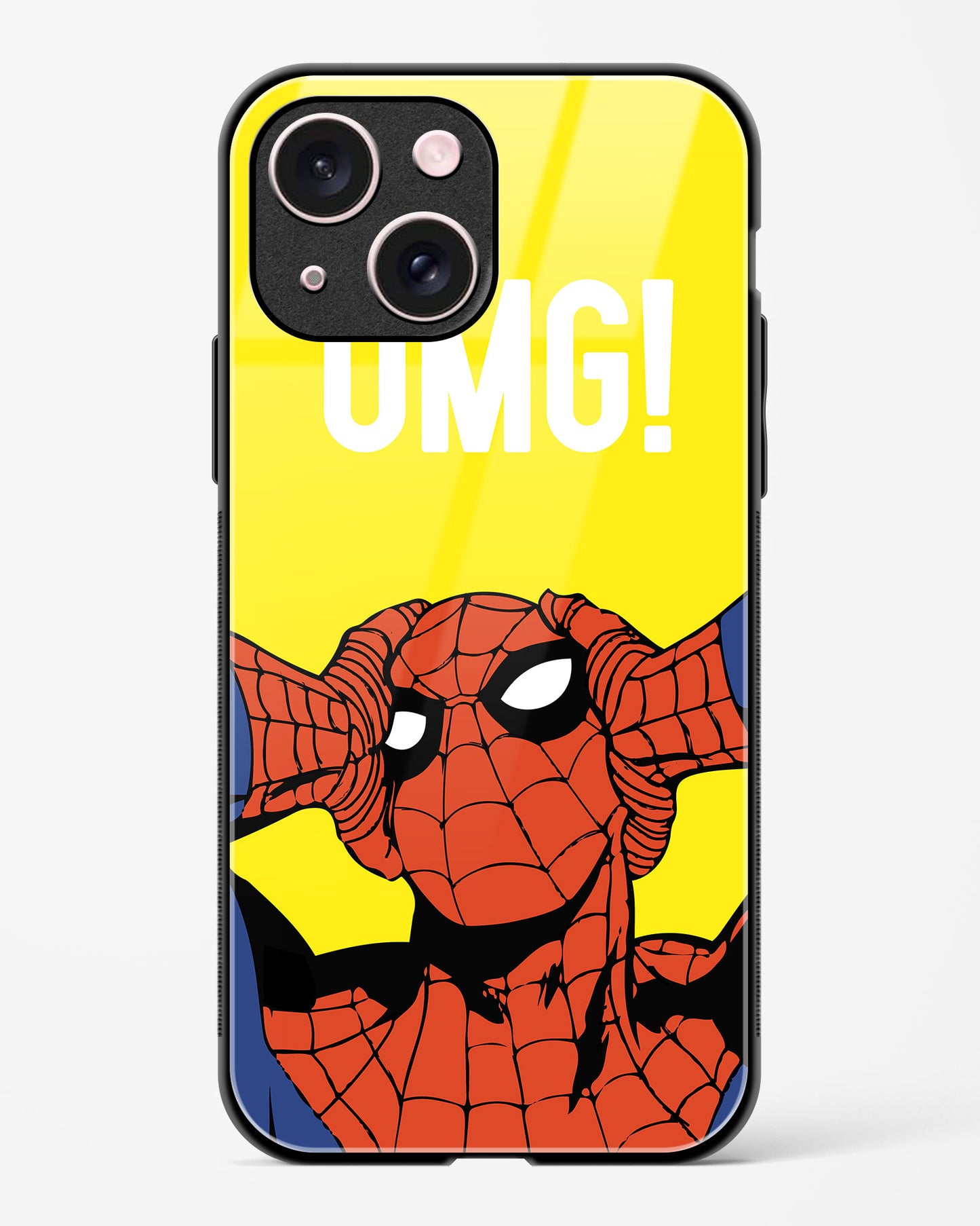 Spiderman OMG Glass Case Phone Cover