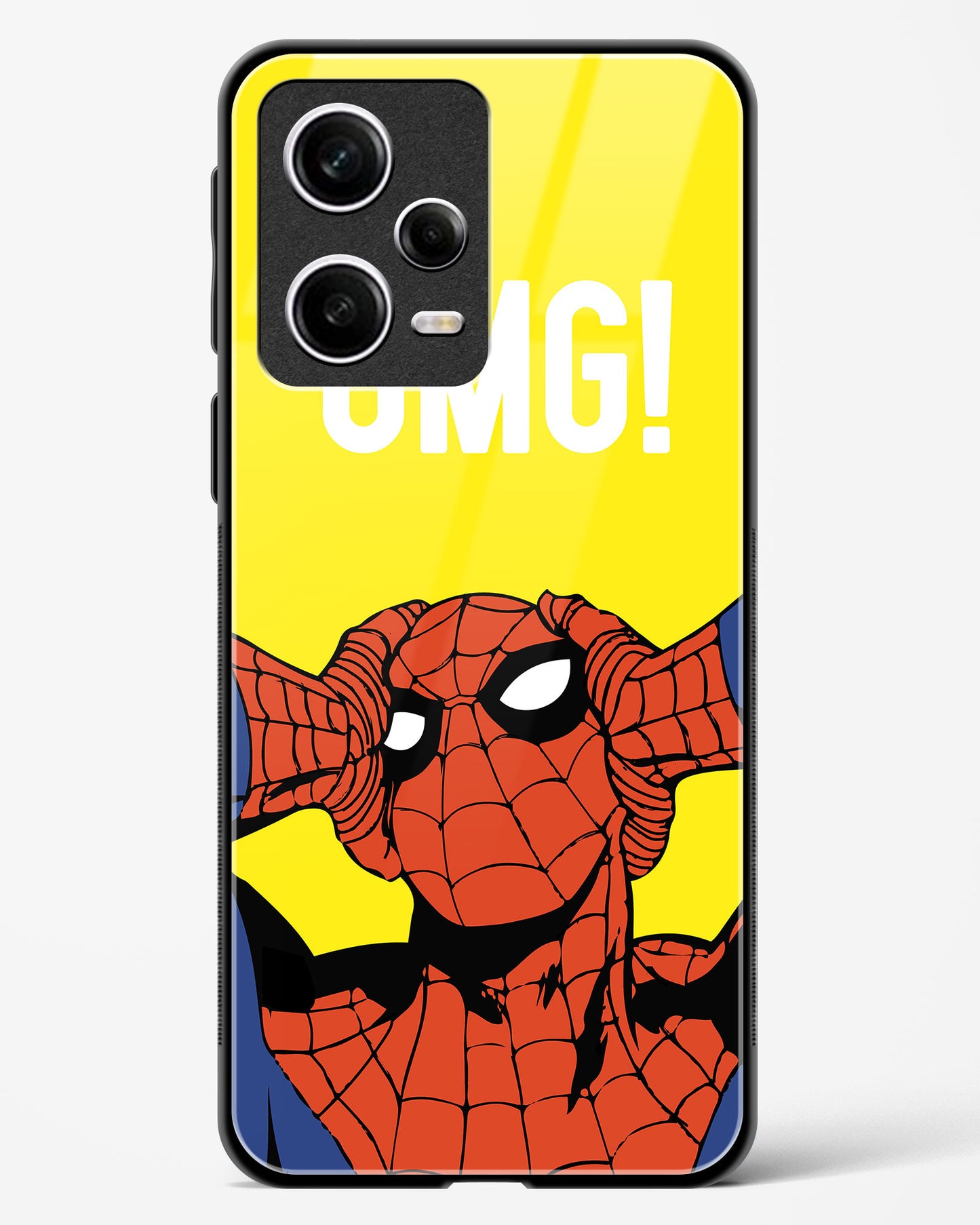 Spiderman OMG Glass Case Phone Cover