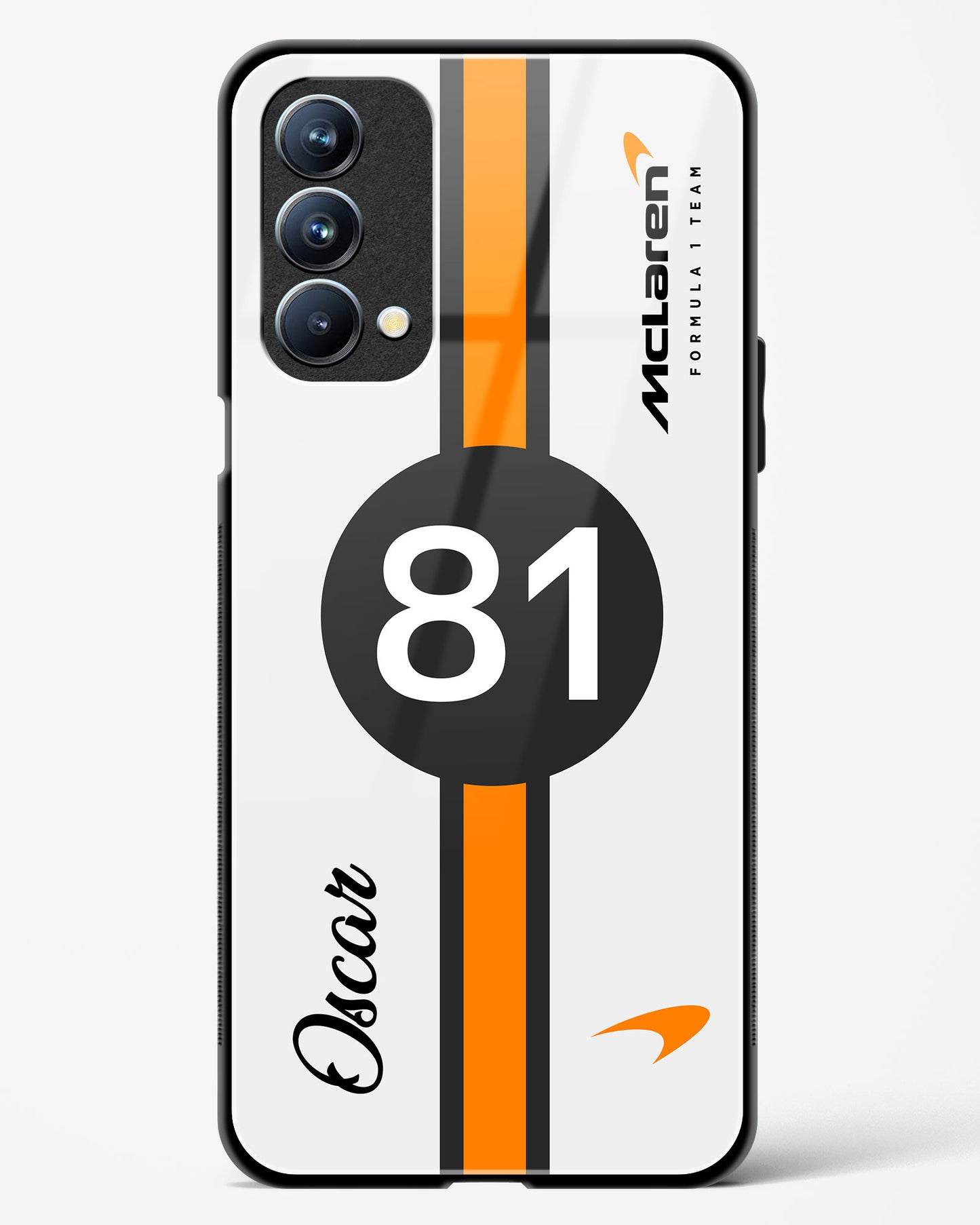 Oscar Piastri Monaco GP Glass Case Phone Cover