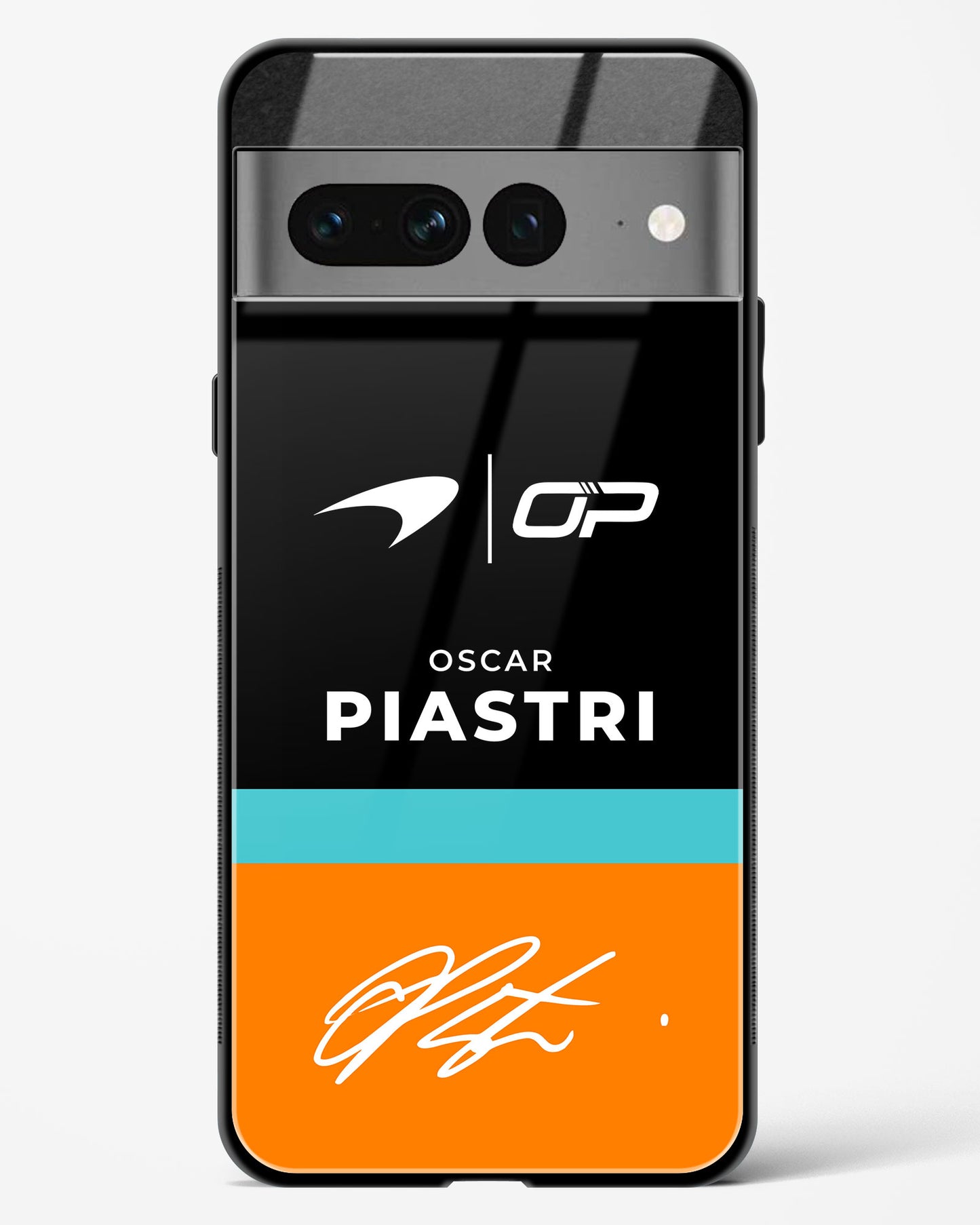 Oscar Piastri Mclaren Glass Case Phone Cover