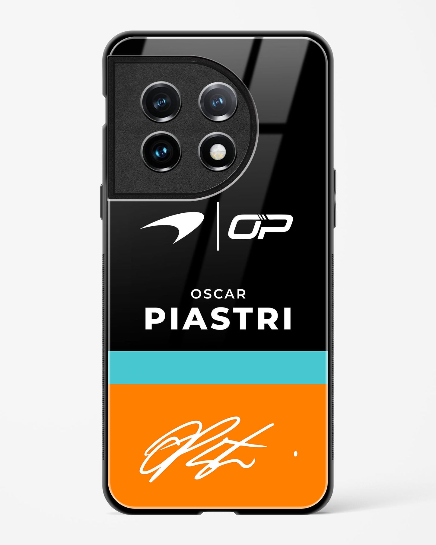 Oscar Piastri Mclaren Glass Case Phone Cover