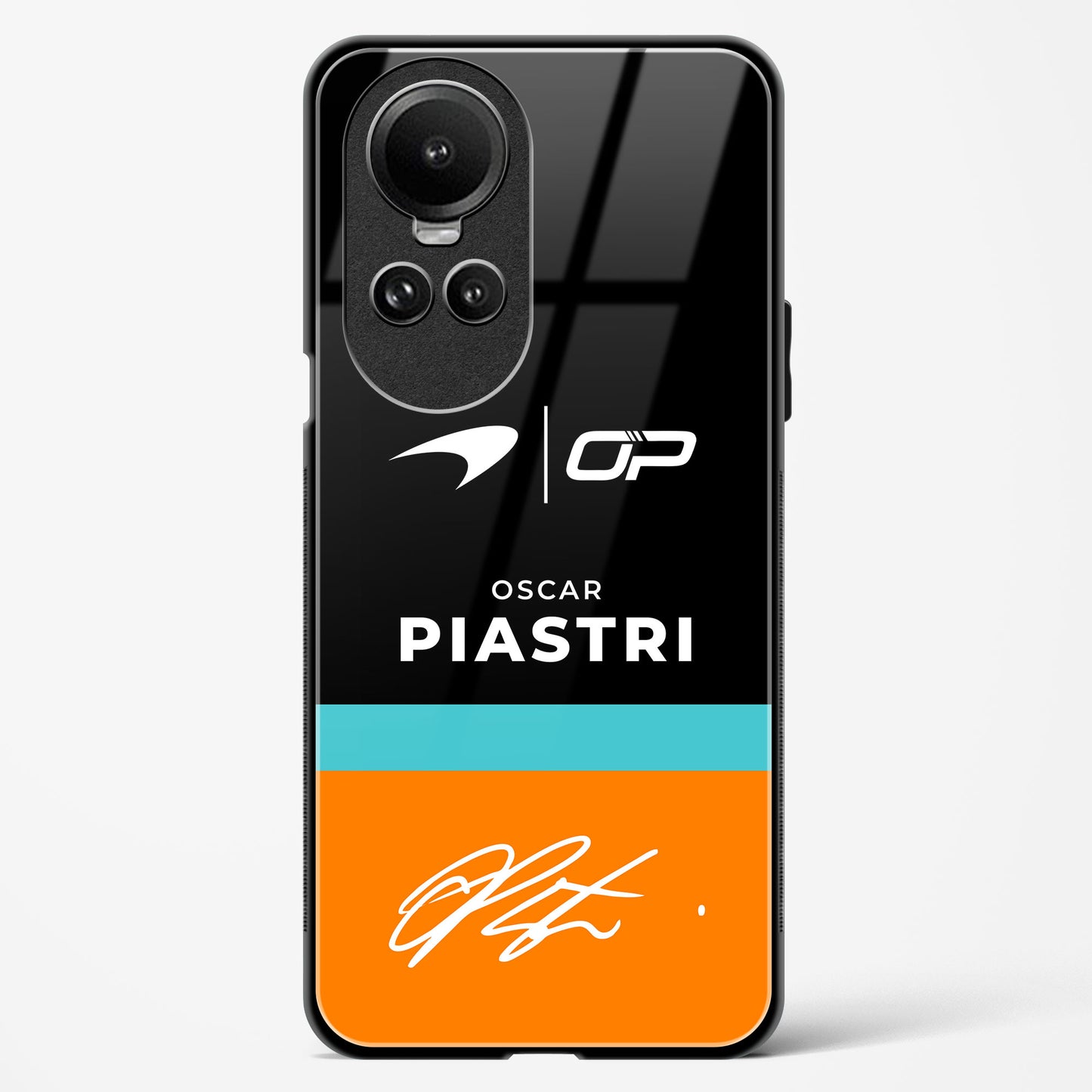 Oscar Piastri Mclaren Glass Case Phone Cover