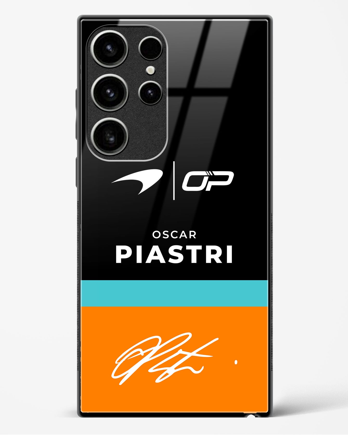 Oscar Piastri Mclaren Glass Case Phone Cover
