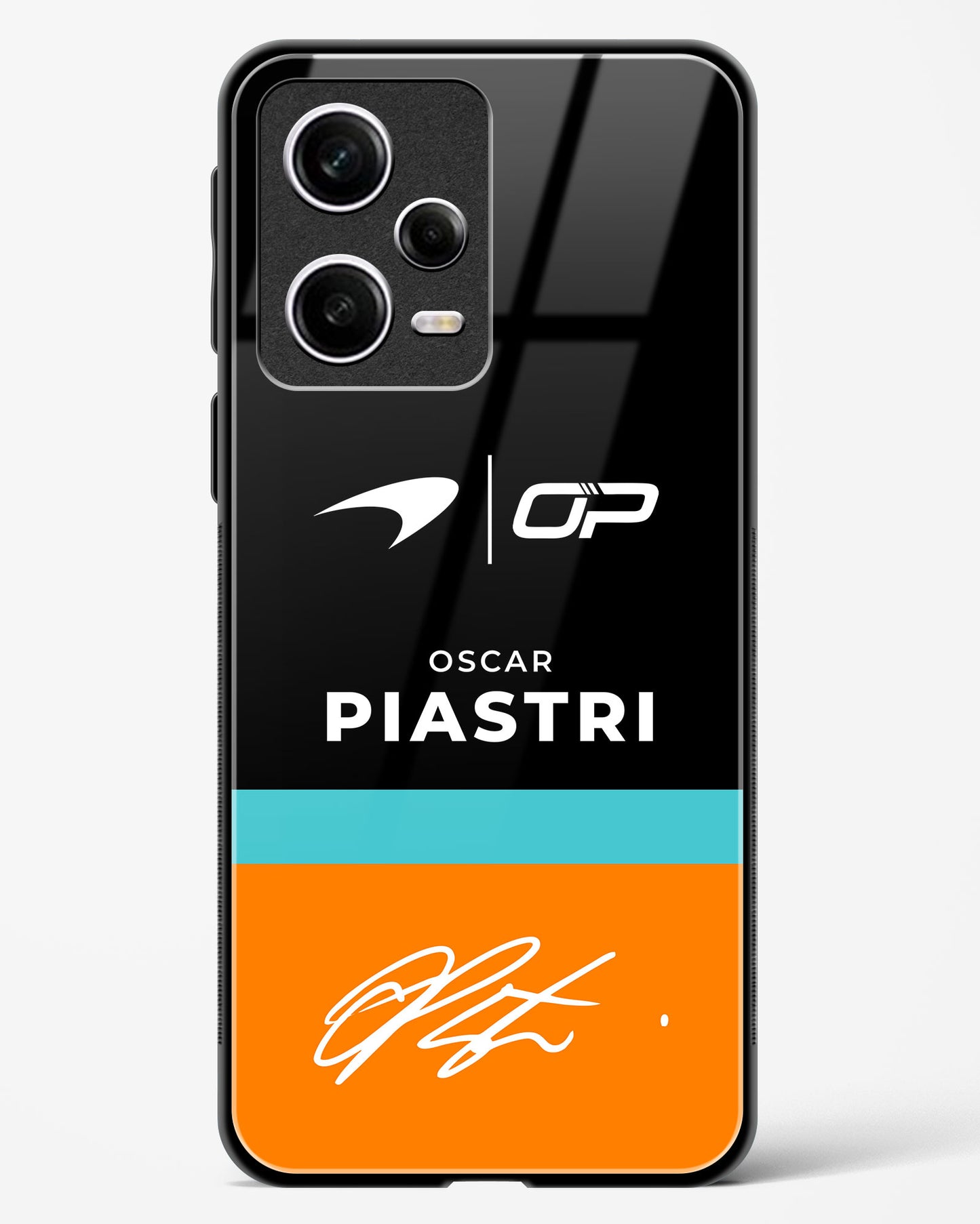 Oscar Piastri Mclaren Glass Case Phone Cover
