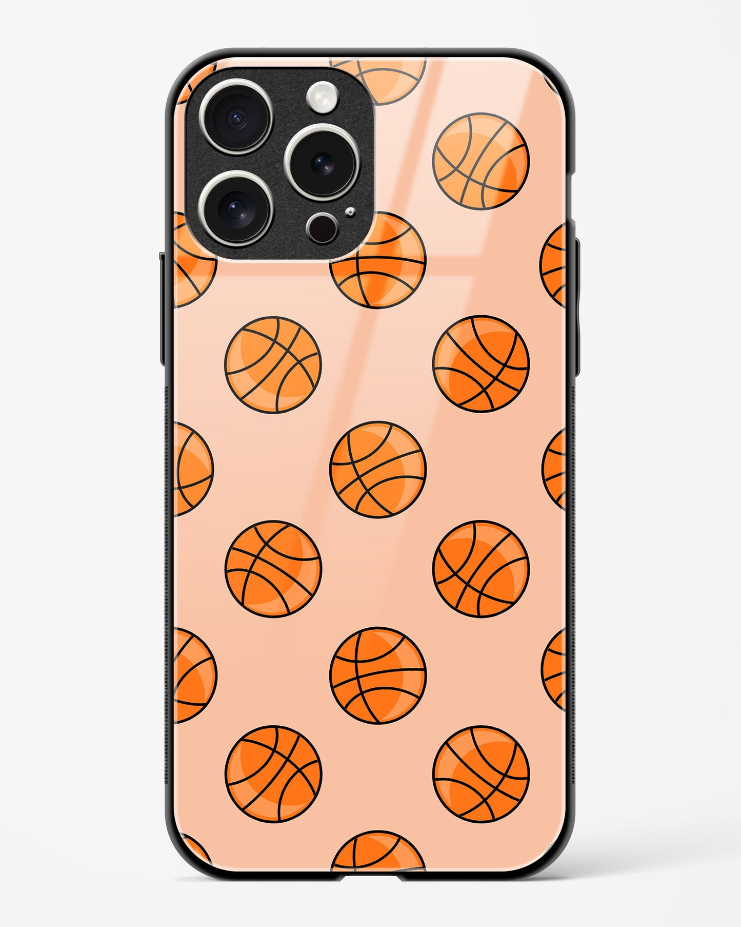 Basketball Glass Case Phone Cover