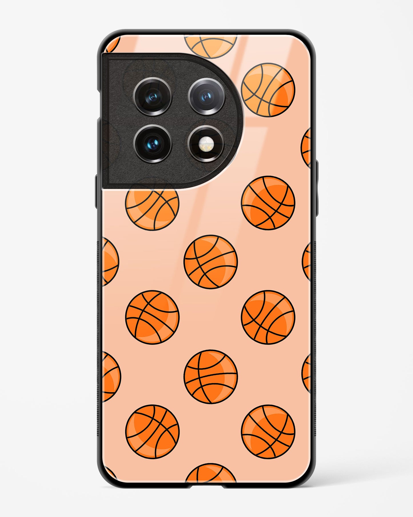 Basketball Glass Case Phone Cover