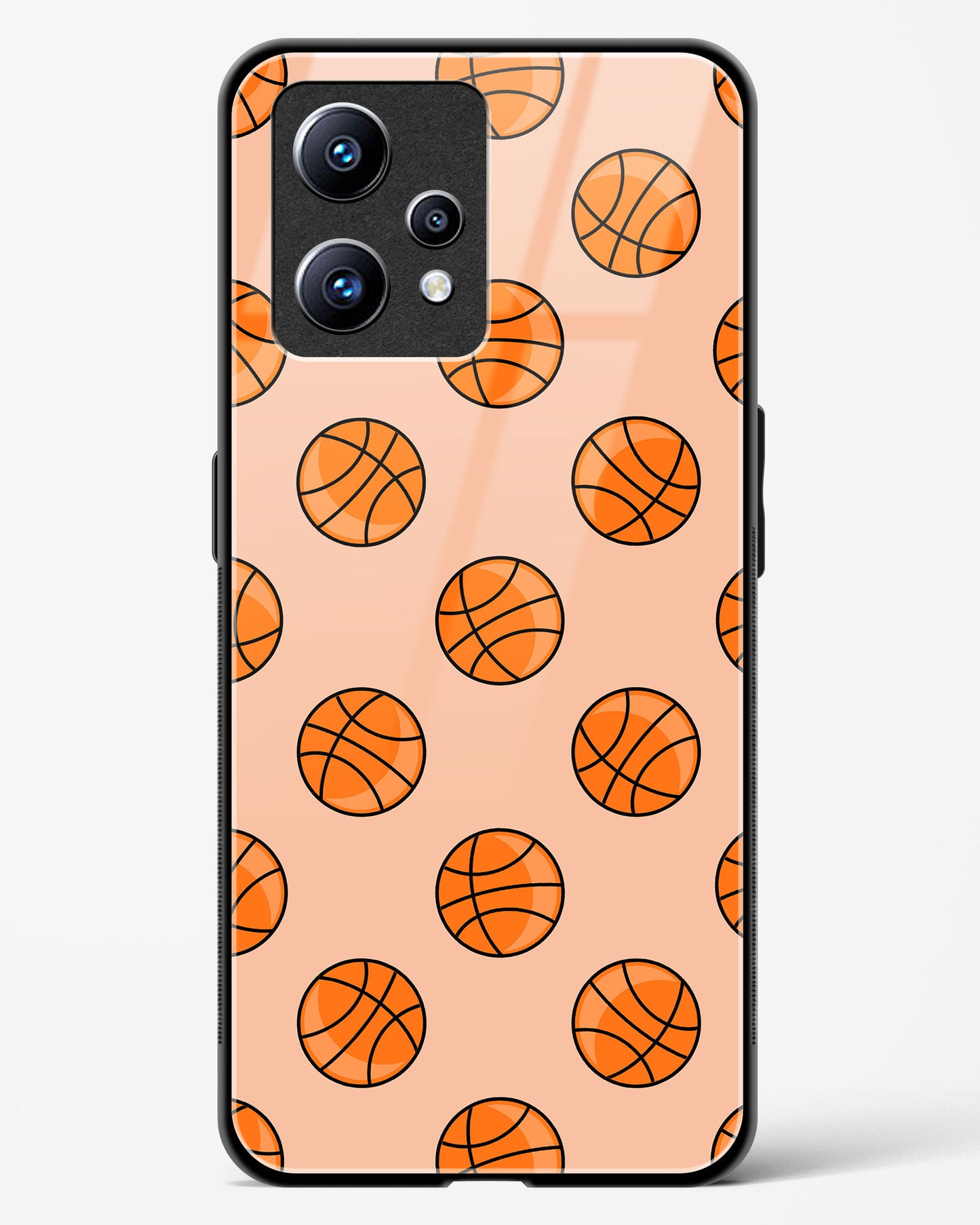 Basketball Glass Case Phone Cover
