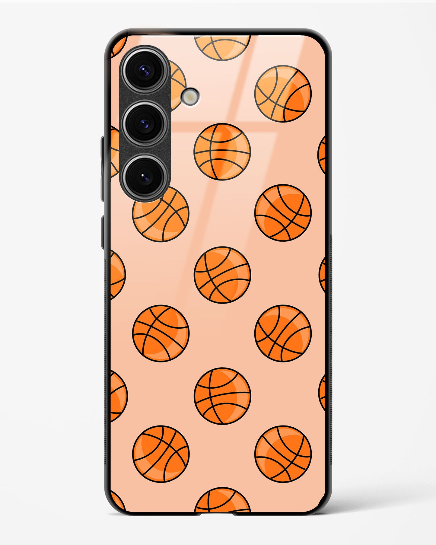 Basketball Glass Case Phone Cover