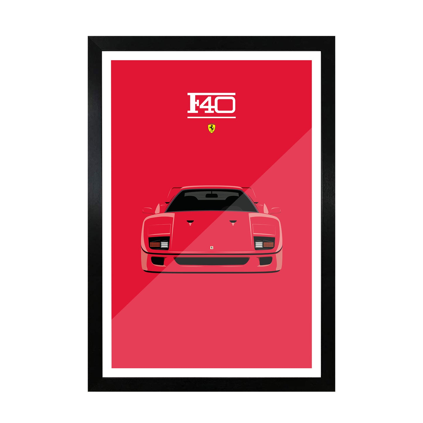 Ferrari F40 illustration