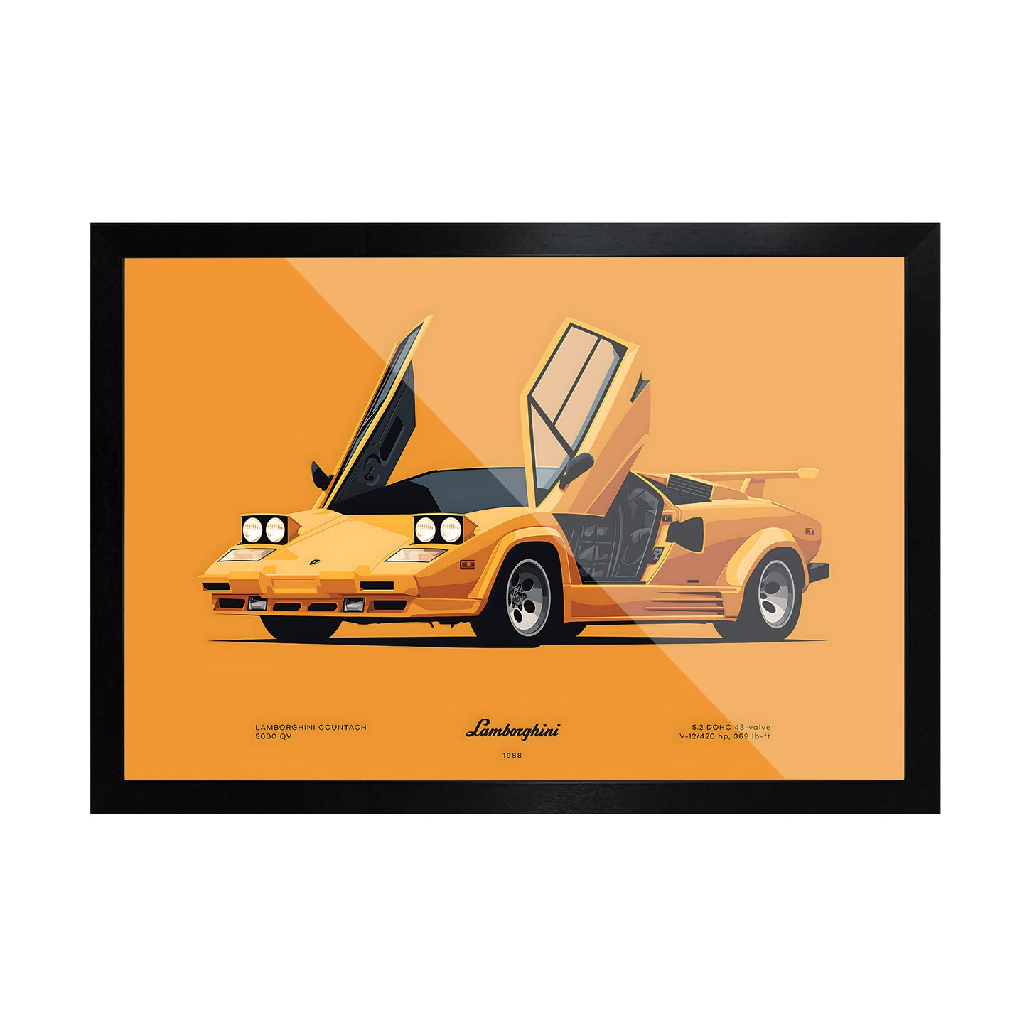 Lamborghini Countach Frame