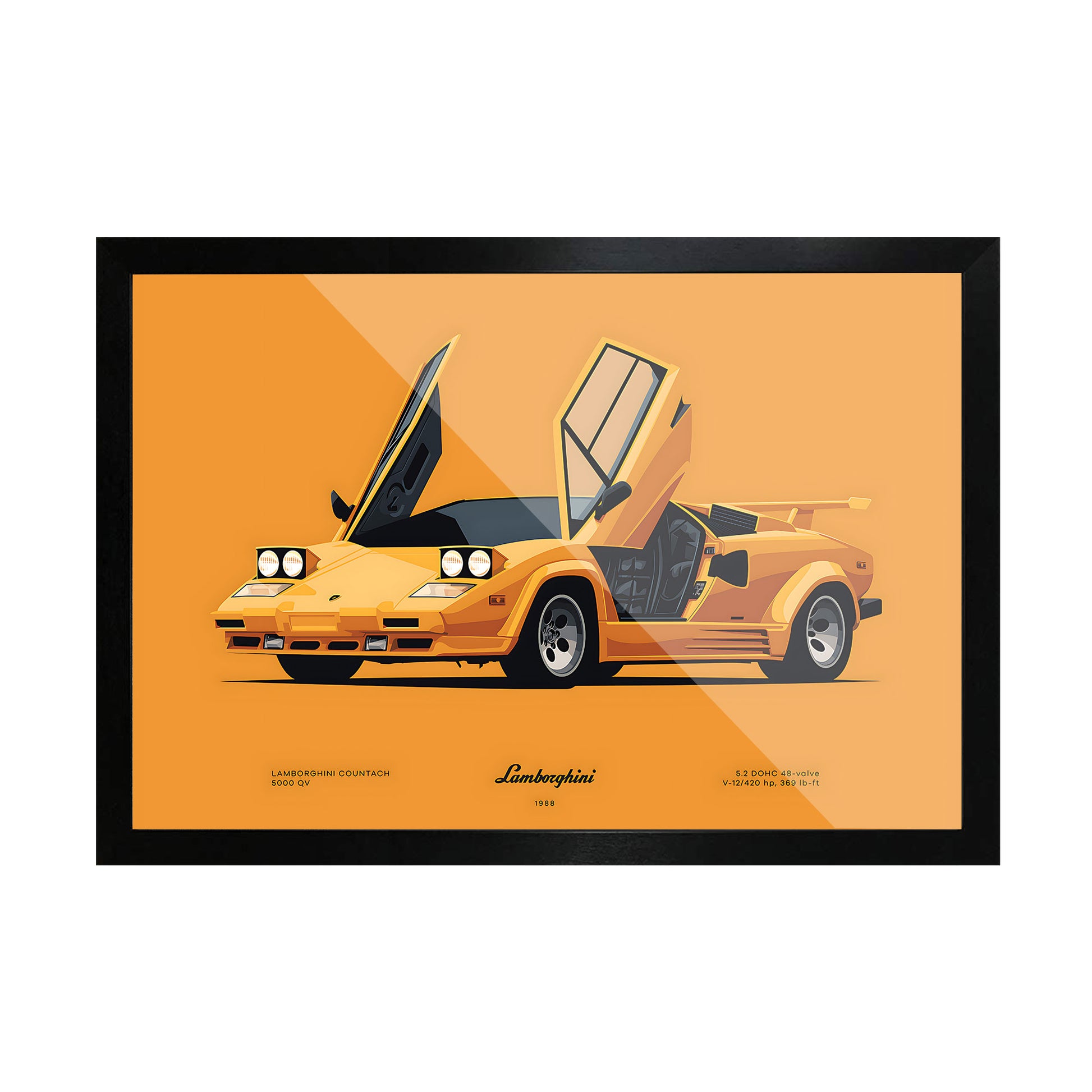 Lamborghini Countach Frame