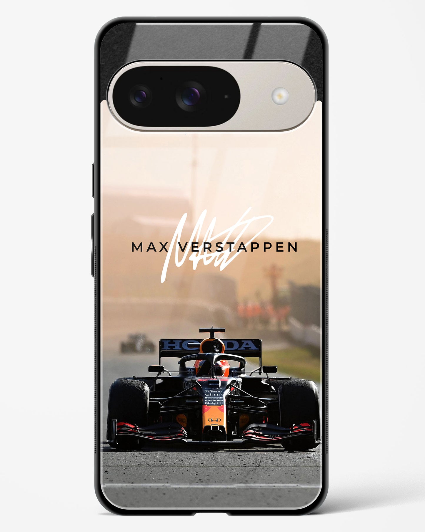 Max Verstappen RB16B Glass Case Phone Cover