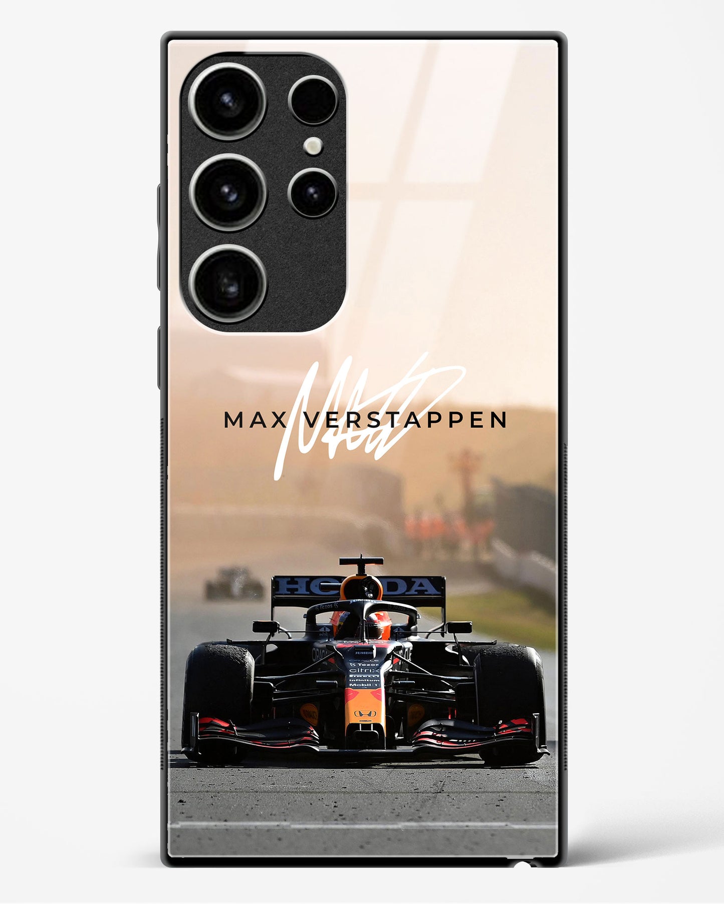 Max Verstappen RB16B Glass Case Phone Cover
