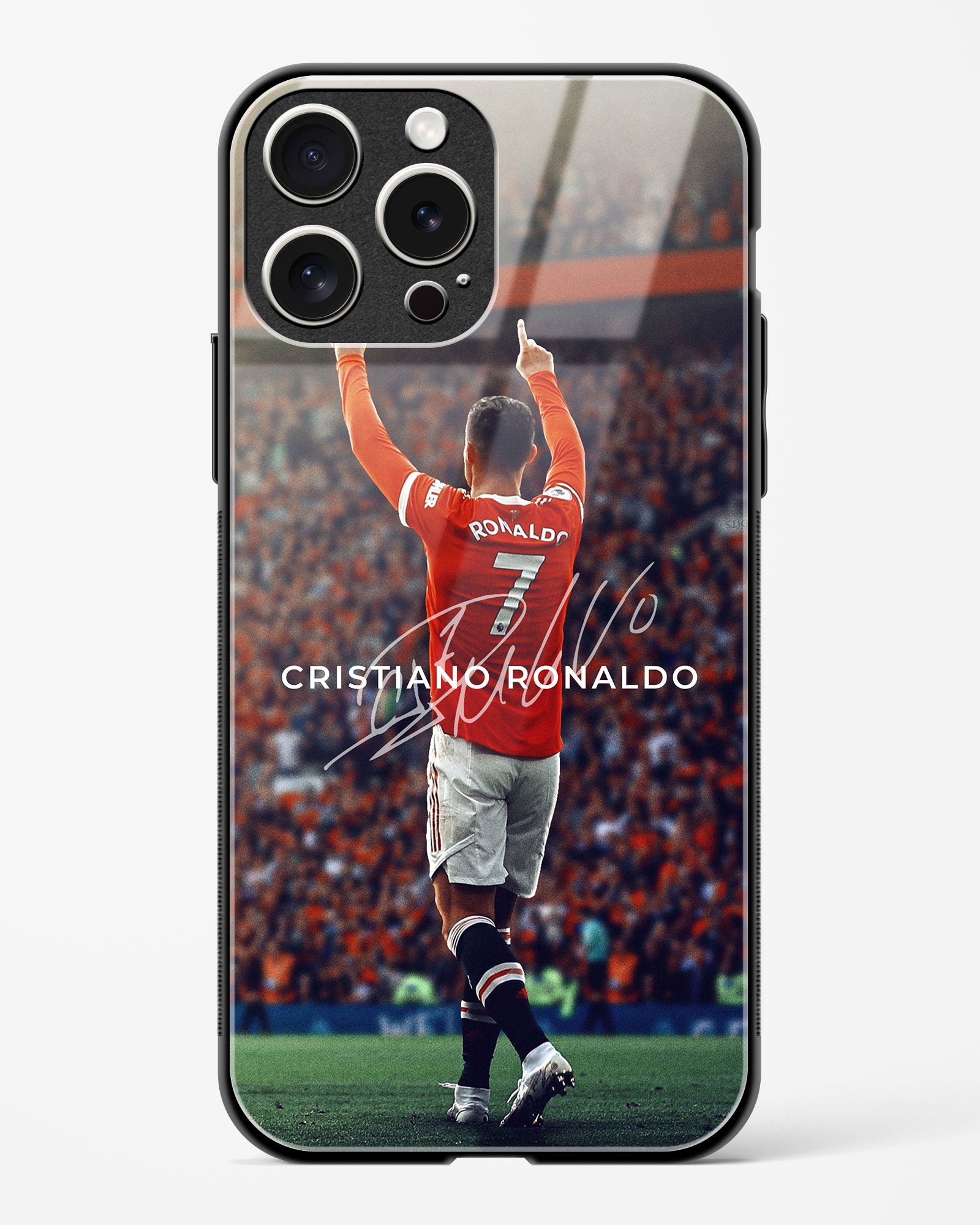 Ronaldo Manchester United Glass Case Phone Cover – Frameo Store