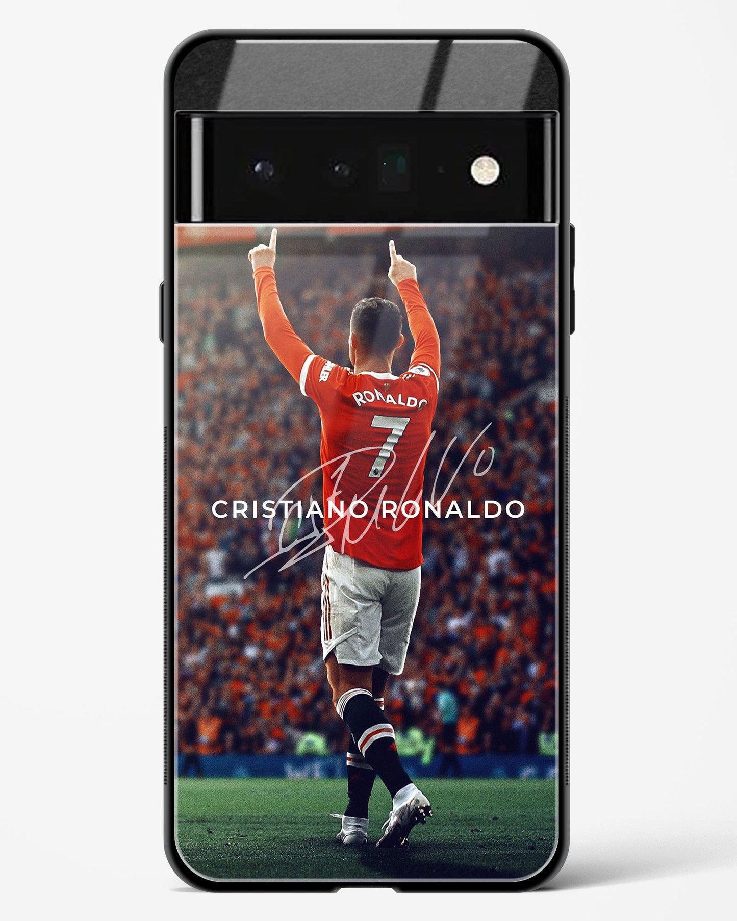 Ronaldo Manchester United Glass Case Phone Cover