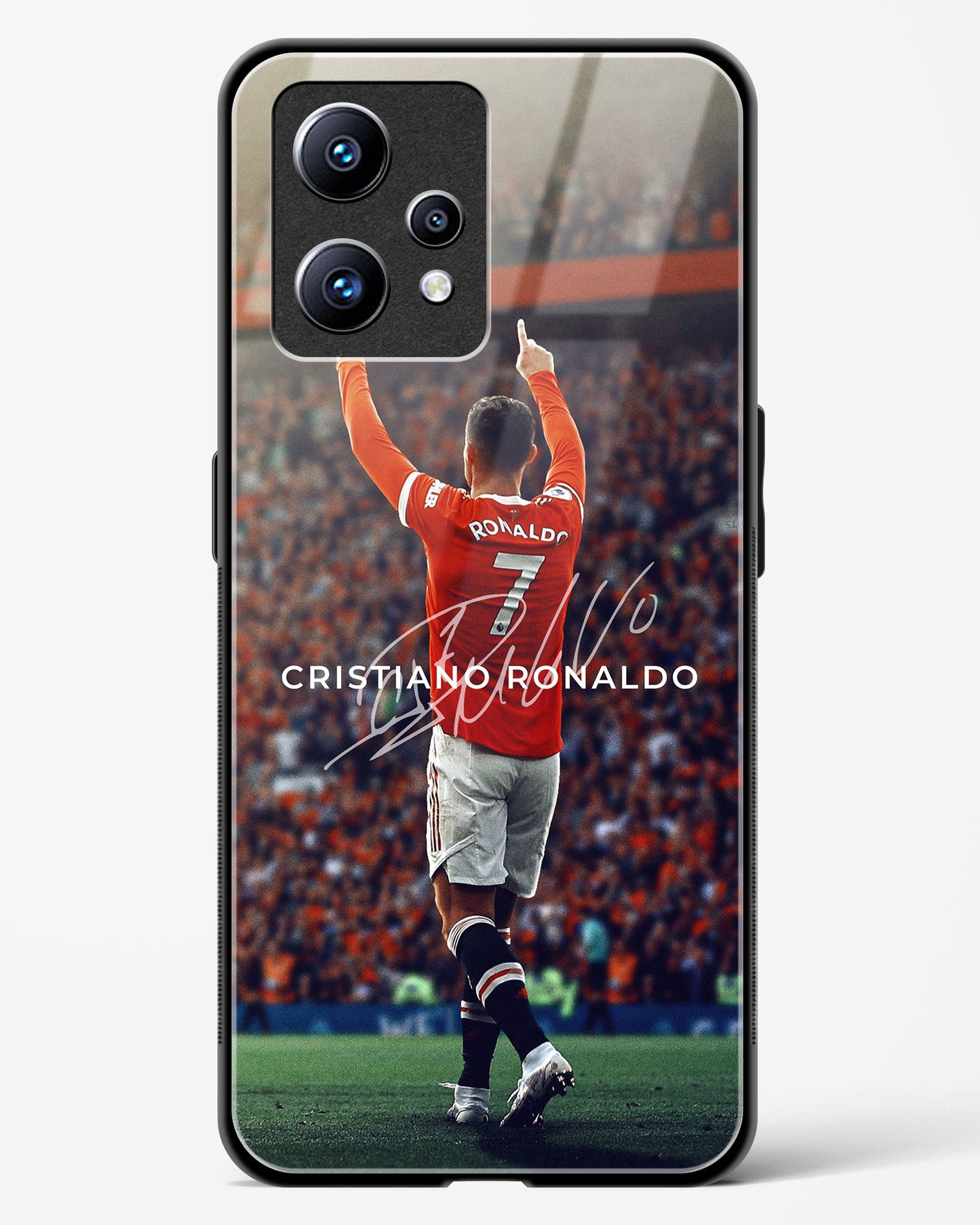 Ronaldo Manchester United Glass Case Phone Cover