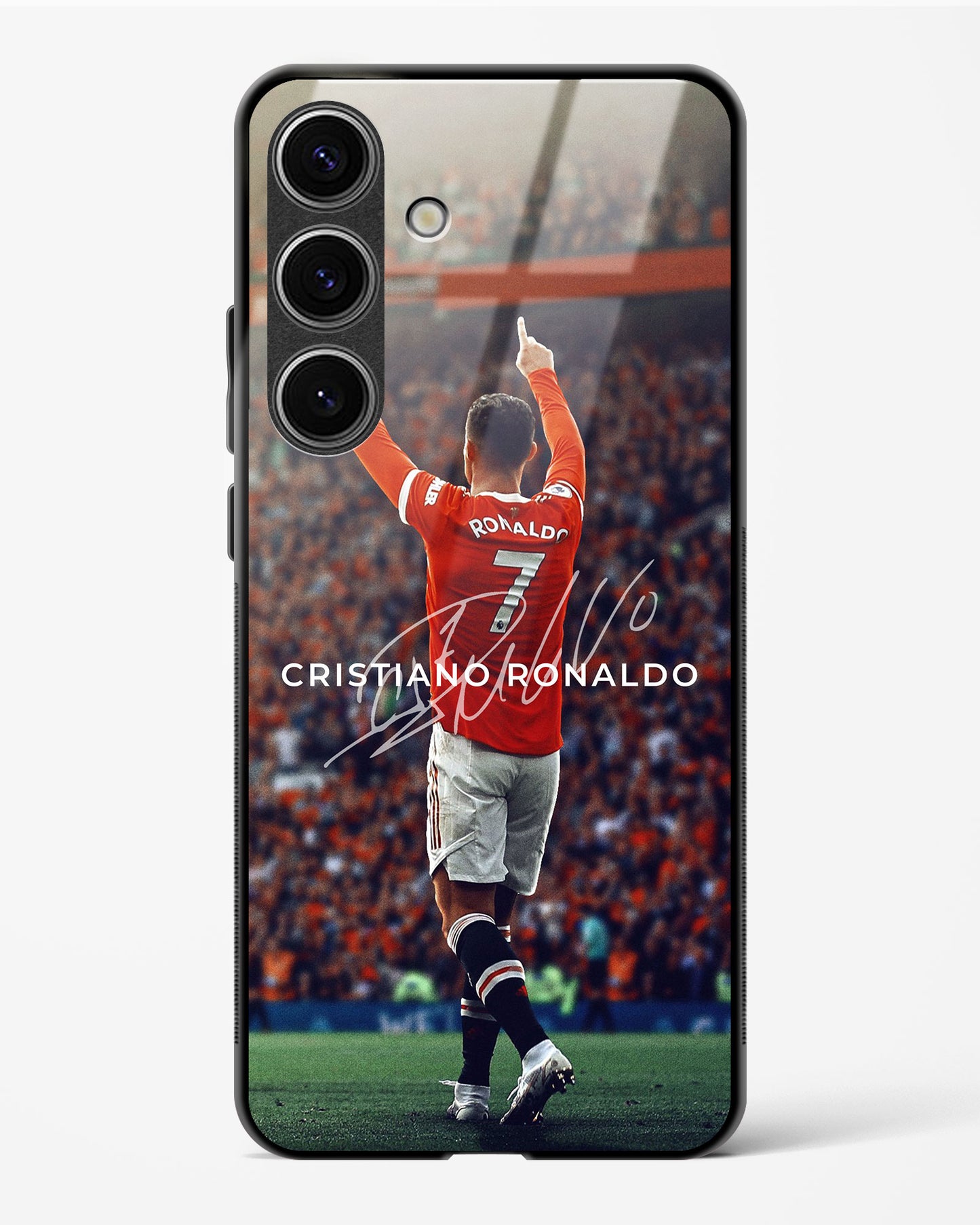 Ronaldo Manchester United Glass Case Phone Cover