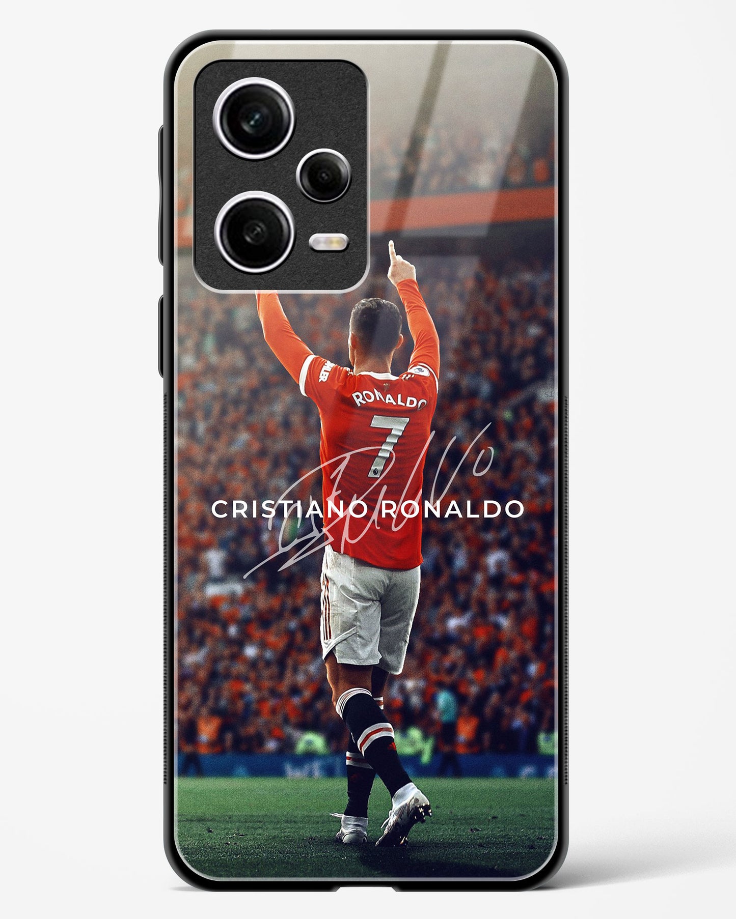 Ronaldo Manchester United Glass Case Phone Cover
