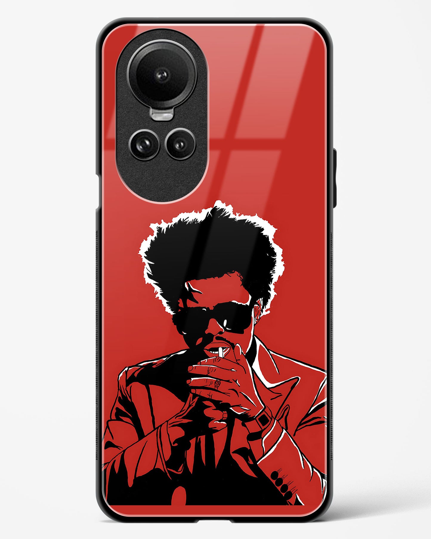 The Weeknd Glass Case Phone Cover
