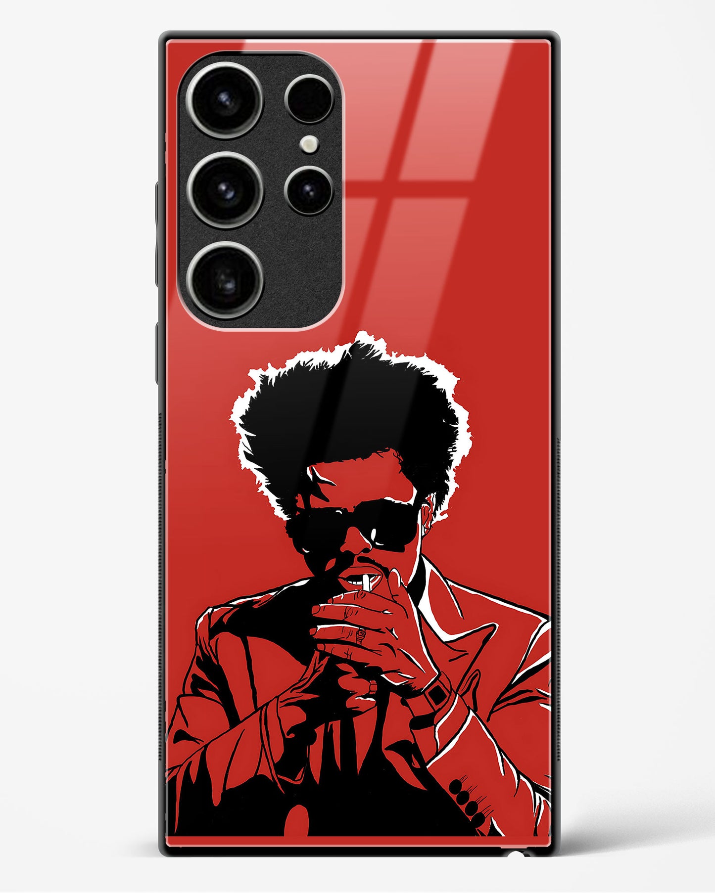 The Weeknd Glass Case Phone Cover