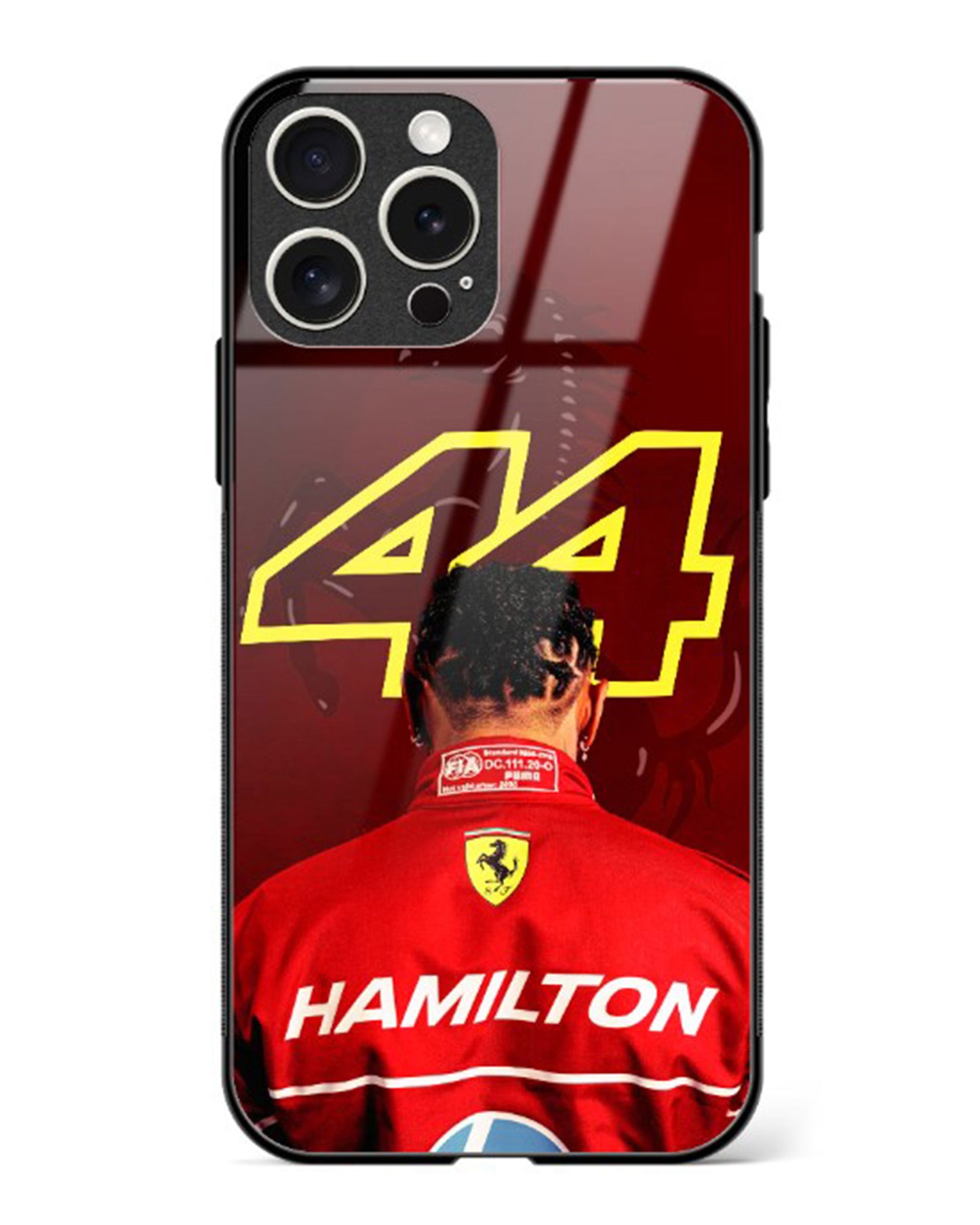 Lewis Hamilton Glass Case Phone Cover
