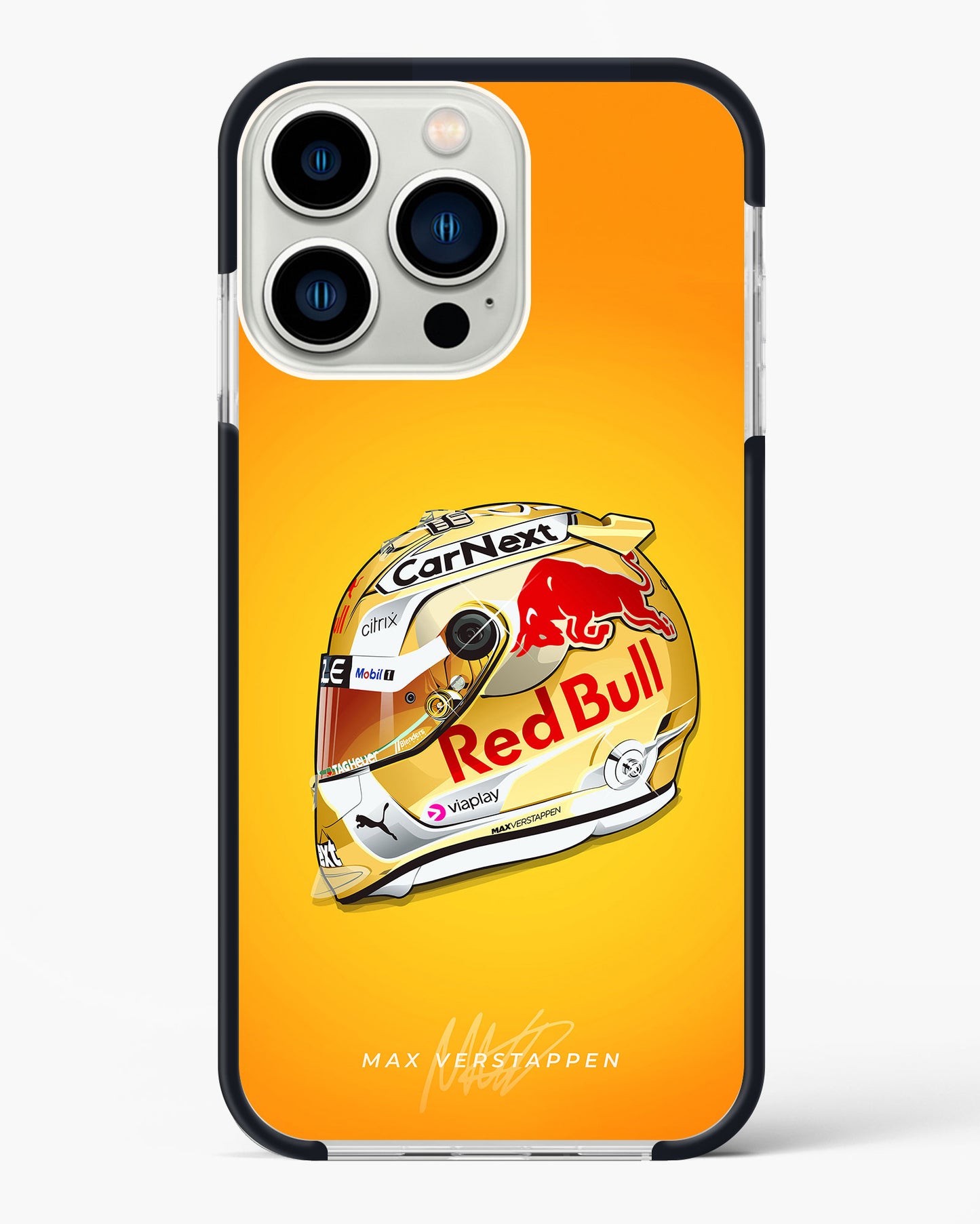 Max Verstappen Helmet Drop Protection Case