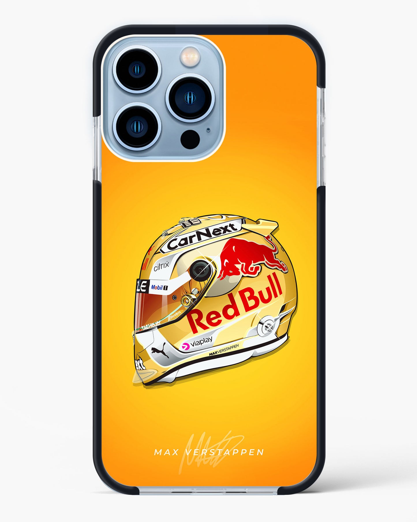 Max Verstappen Helmet Drop Protection Case