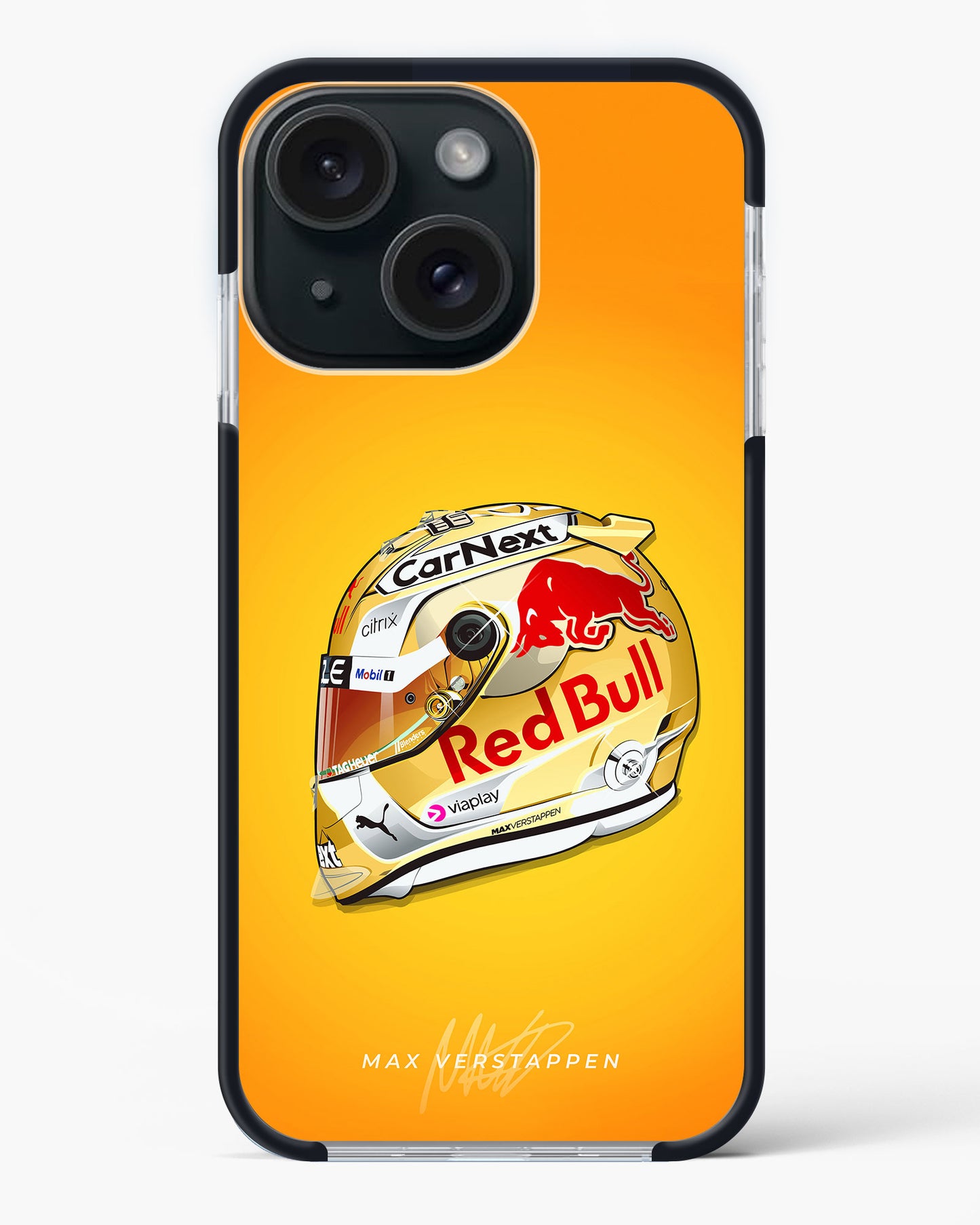 Max Verstappen Helmet Drop Protection Case