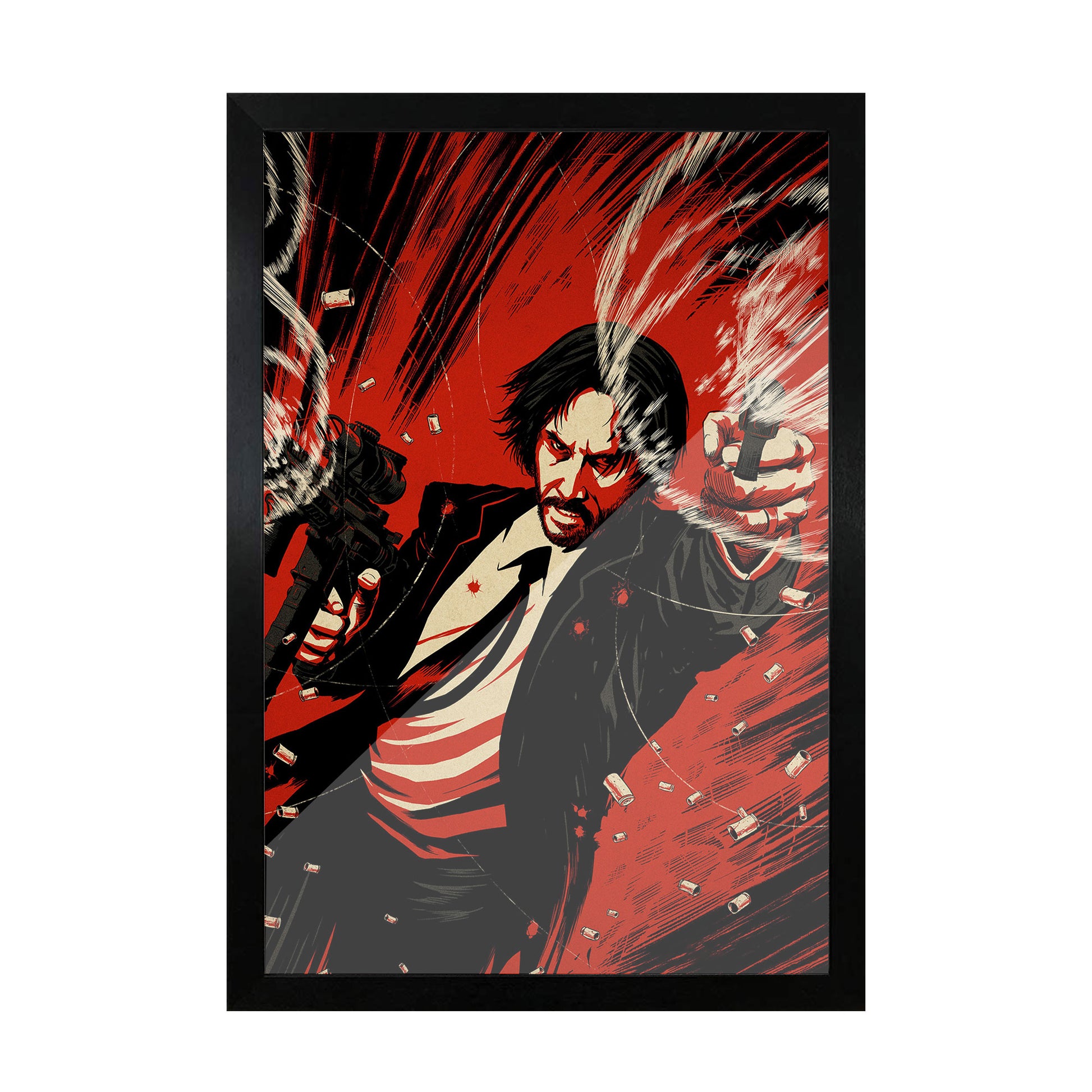 John Wick Illustration frame