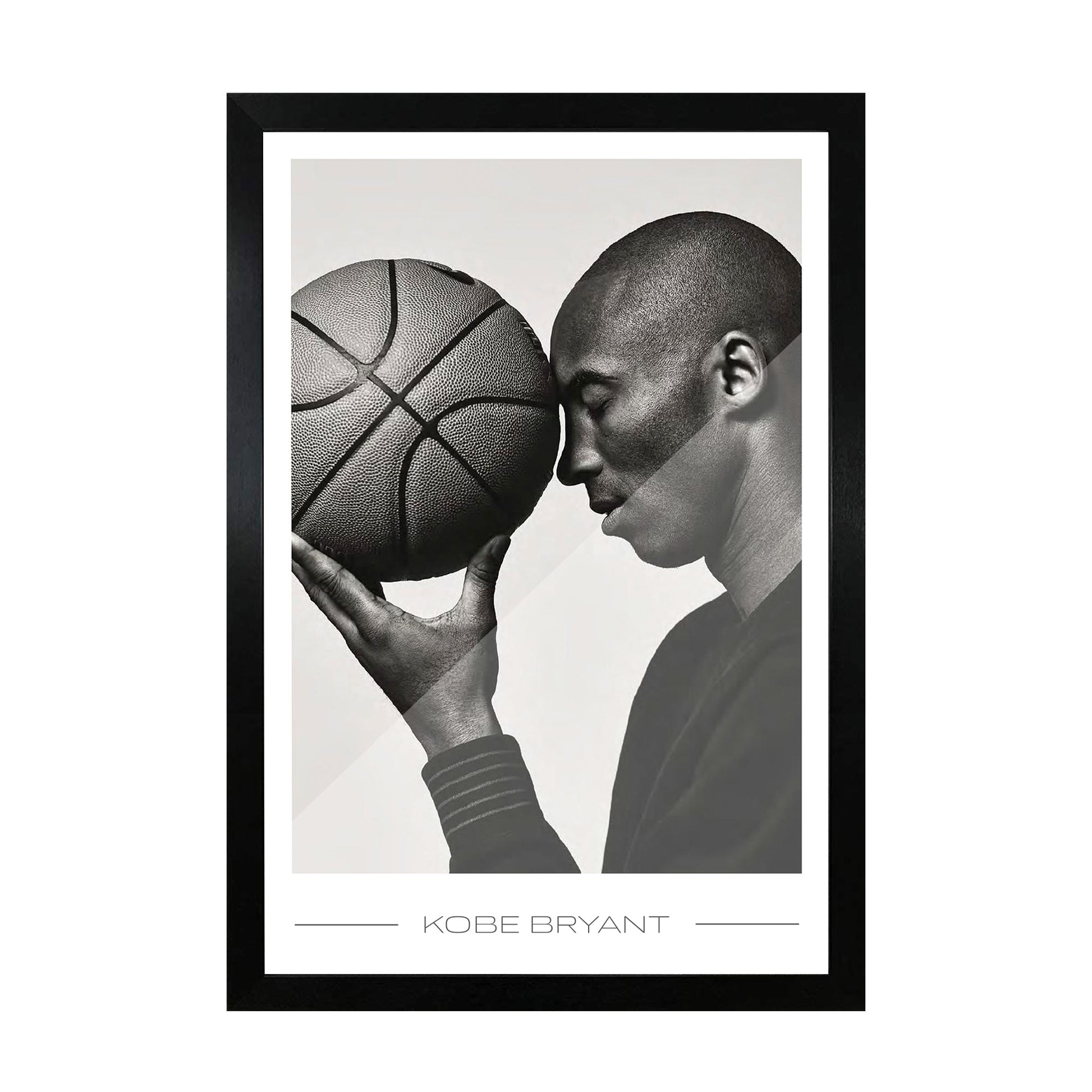 Kobe Bryant Portrait Art Frame