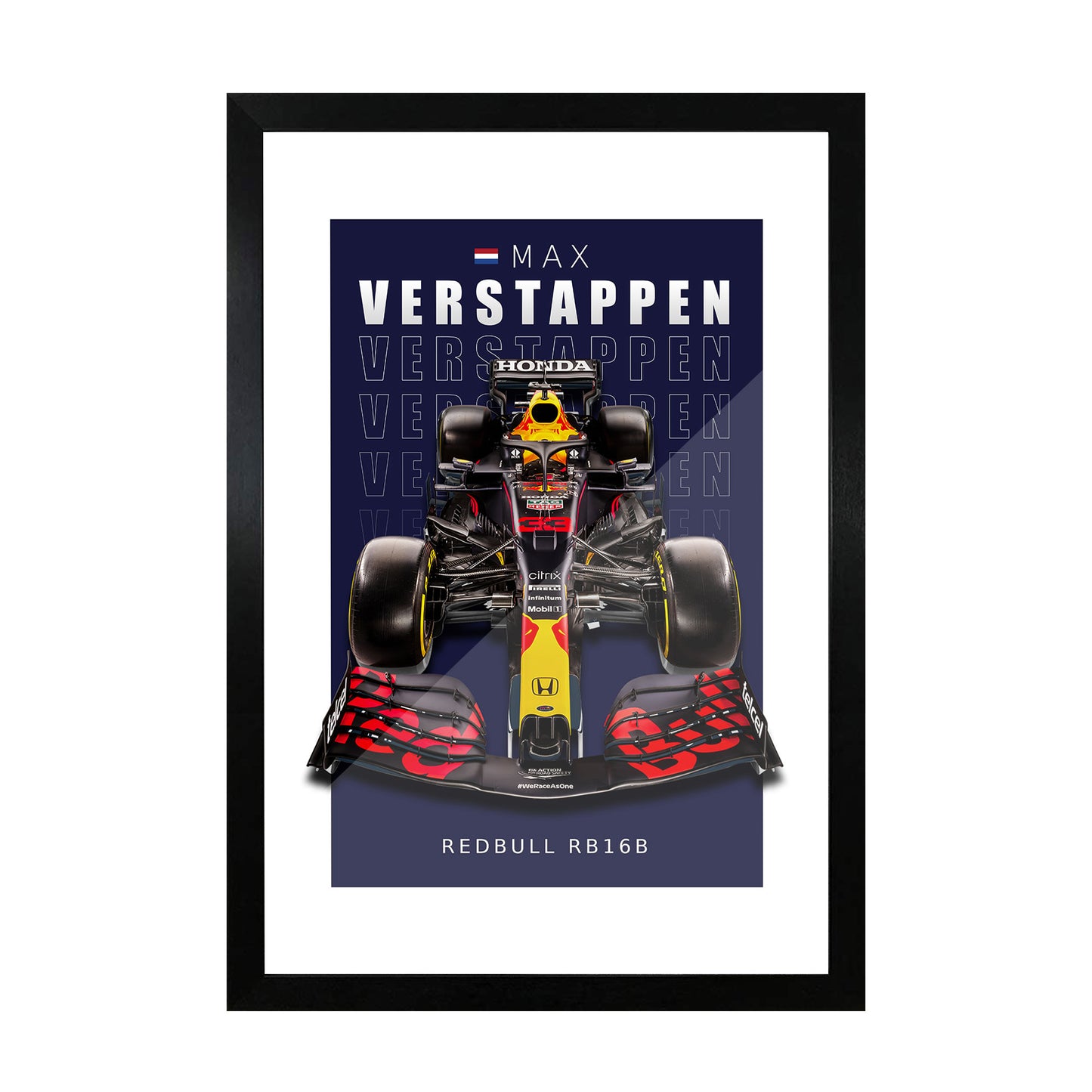 Max Verstappen RB16B Frame