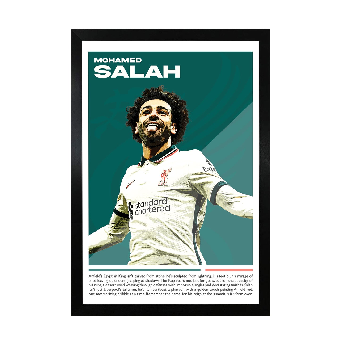 Mohamed Salah Framed Poster