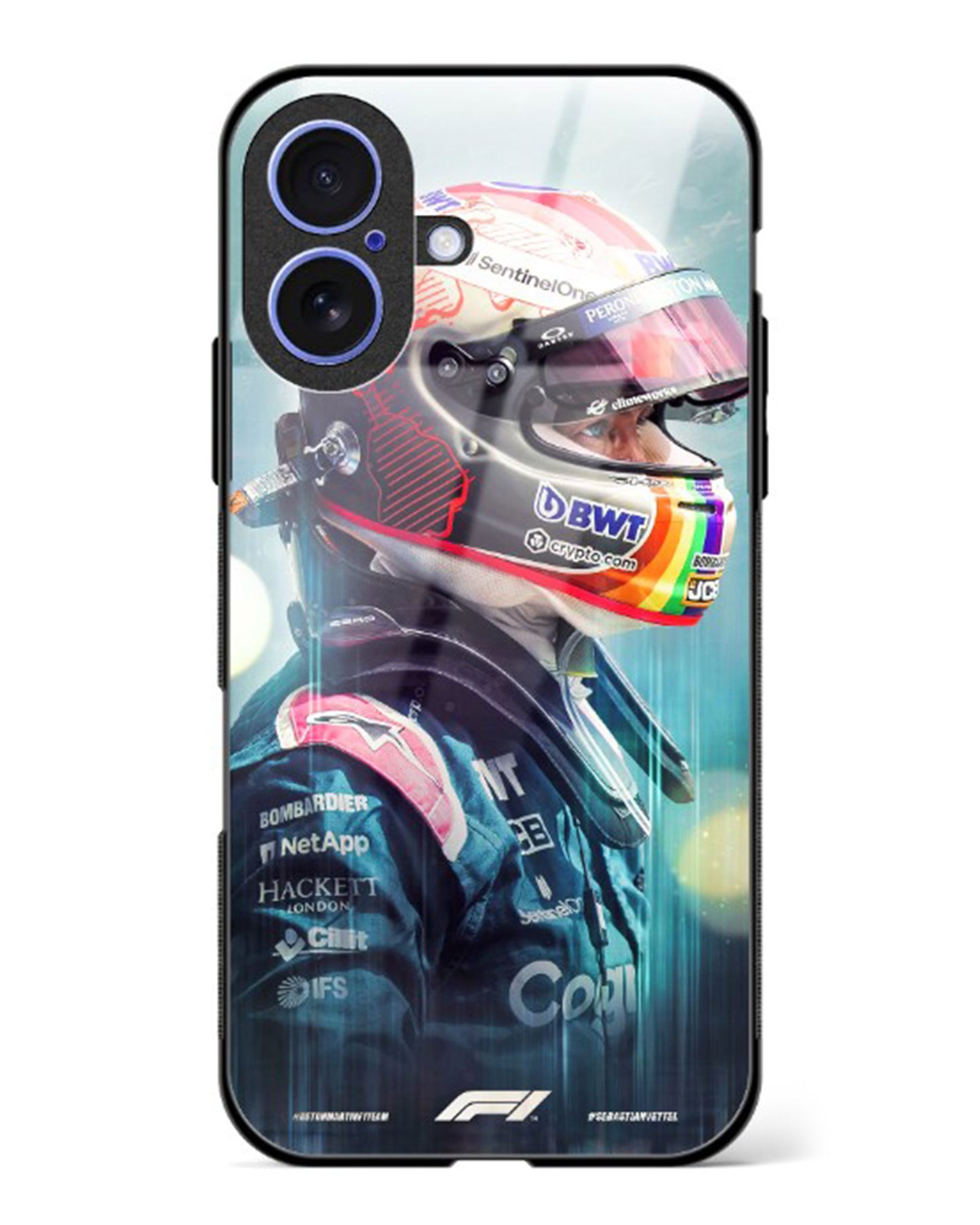 Sebastian Vettel F1 phone case
